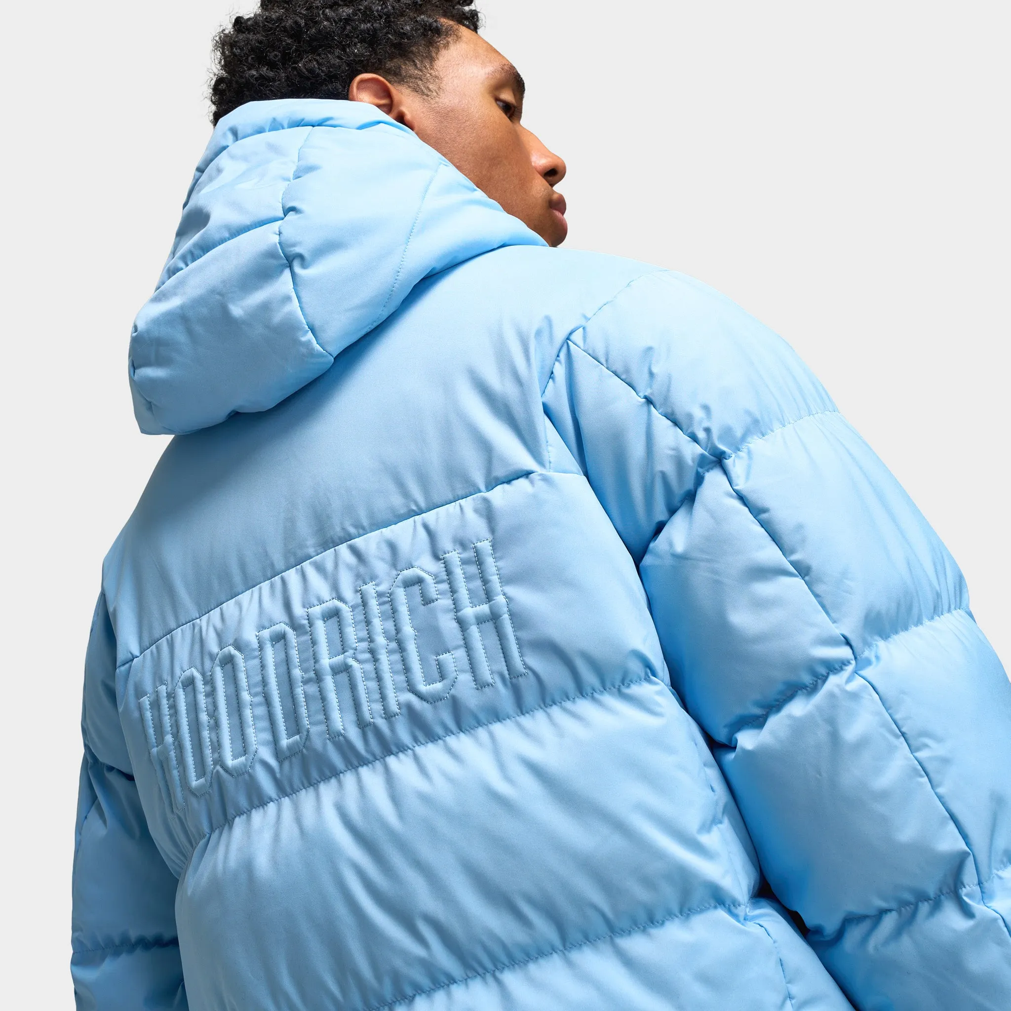 Hoodrich Phenom Puffer Jacket Clear Sky / White sold by JD Sports product image thumbnail 5