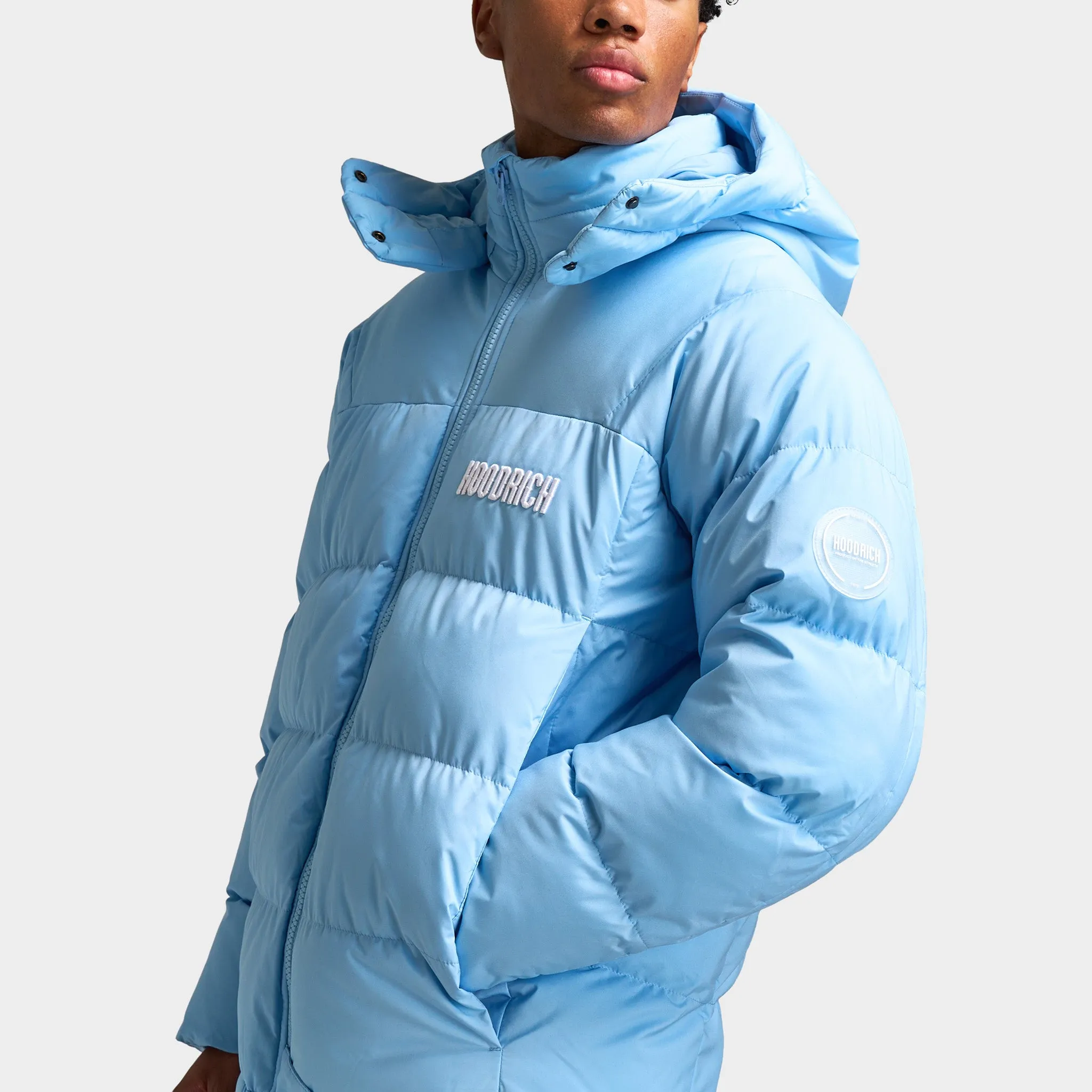 Hoodrich Phenom Puffer Jacket Clear Sky / White sold by JD Sports product image thumbnail 3