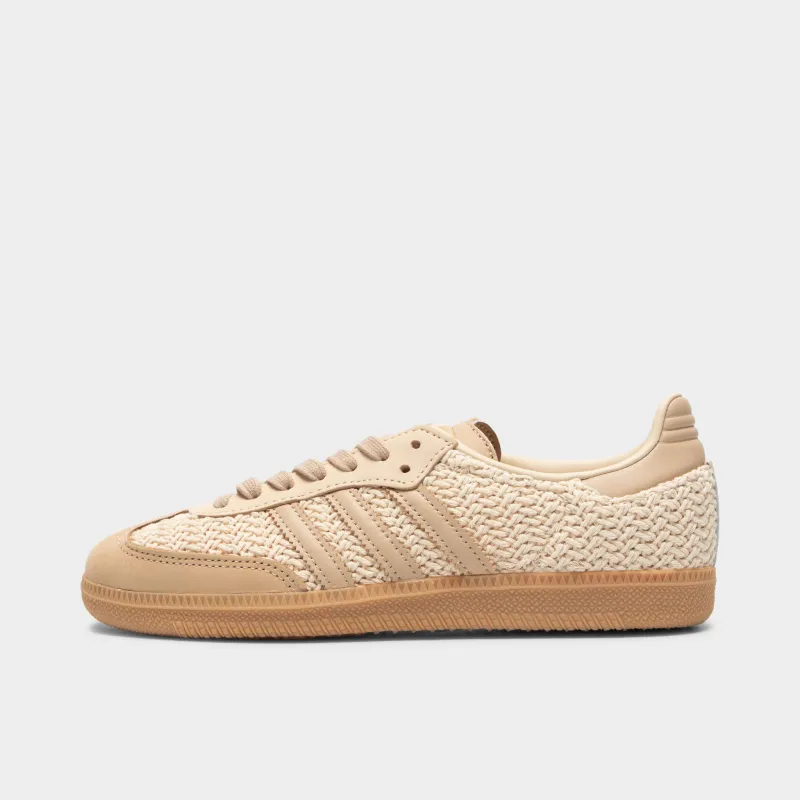 adidas Women's Samba OG Sand Strata / Magic Beige - Gum sold by JD Sports