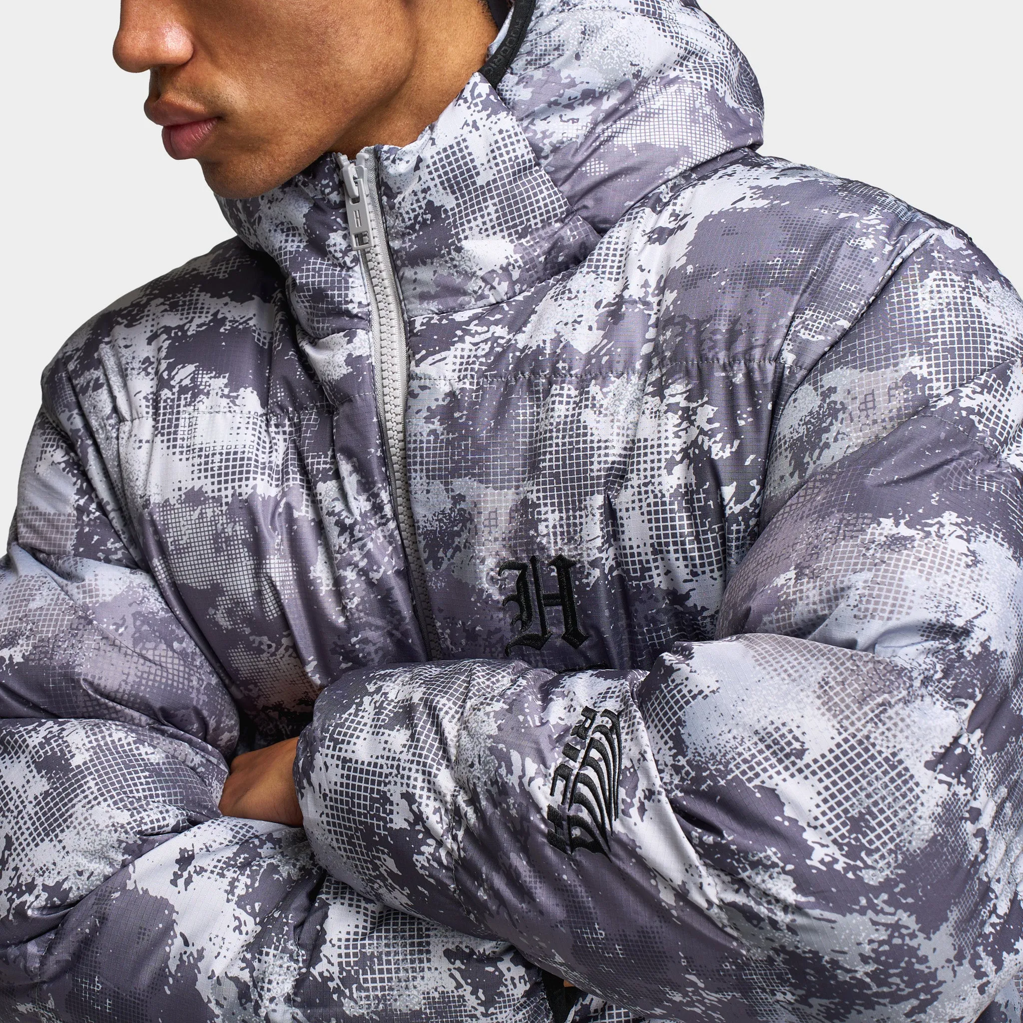 Hoodrich Ark Puffer Jacket Digital Camo / Black sold by JD Sports product image thumbnail 4
