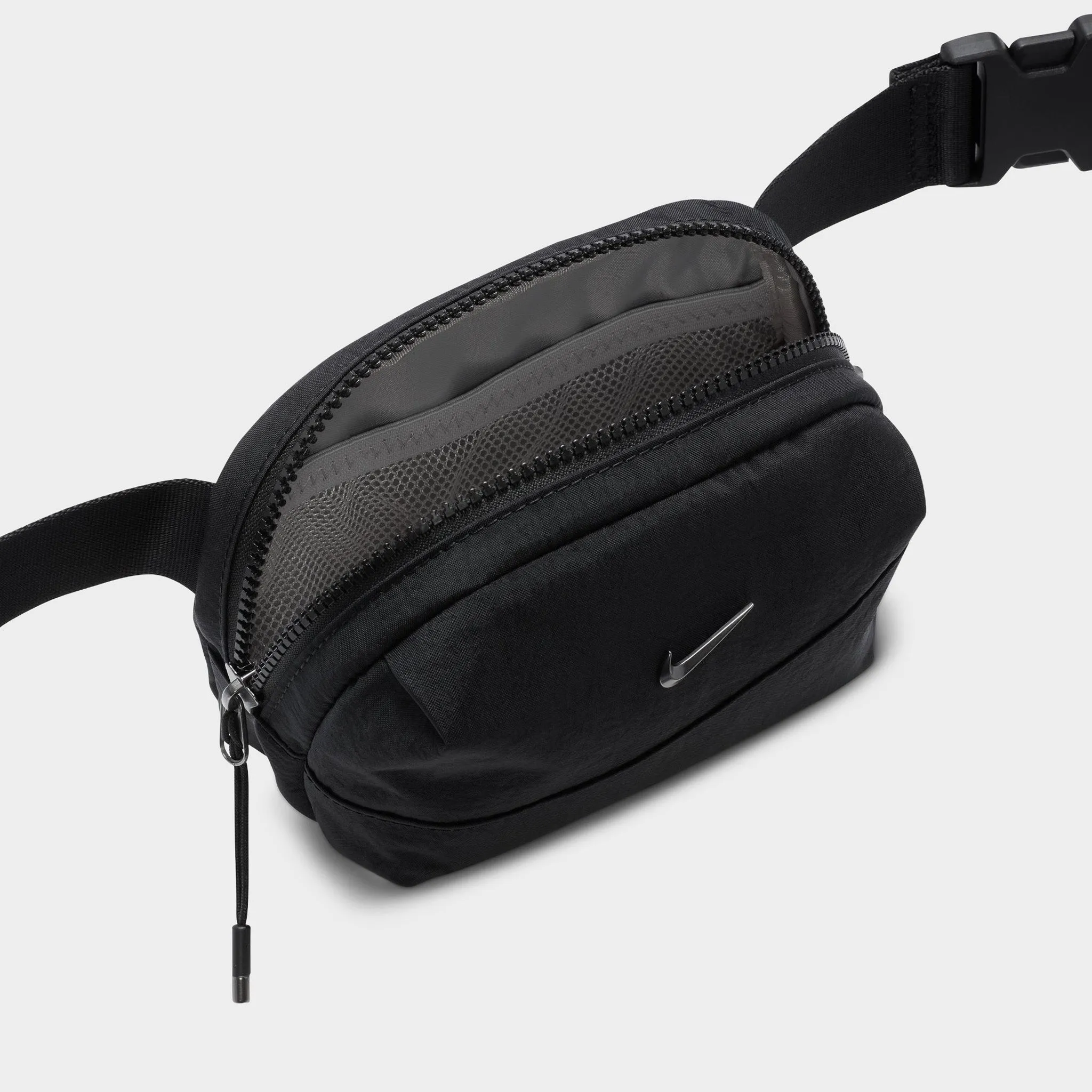 Nike Women's Aura Waist Pack (2L) Black/Black - Gunmetal sold by JD Sports product image thumbnail 4