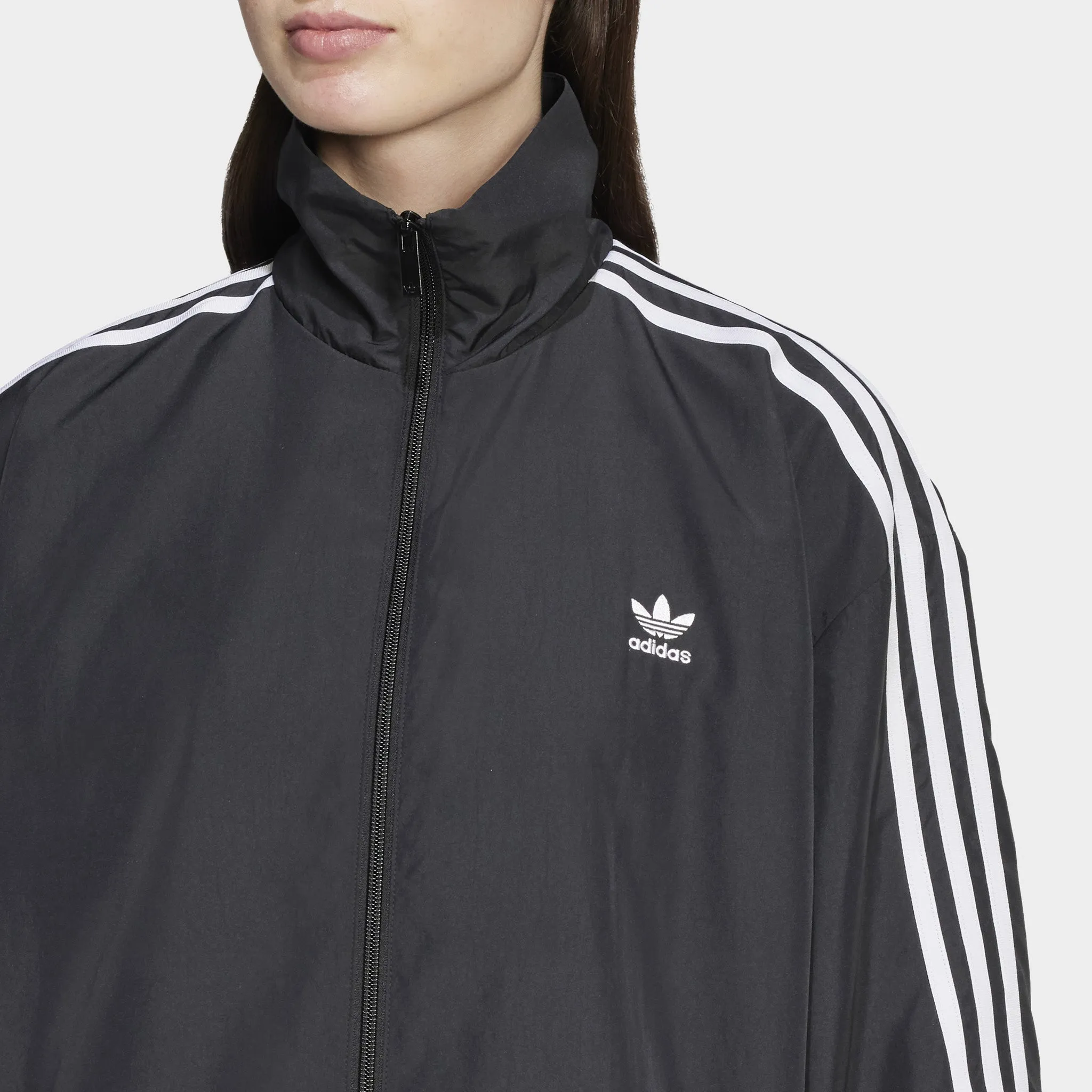 adidas Women's Adicolor Oversized Track Top / Black sold by JD Sports product image thumbnail 4