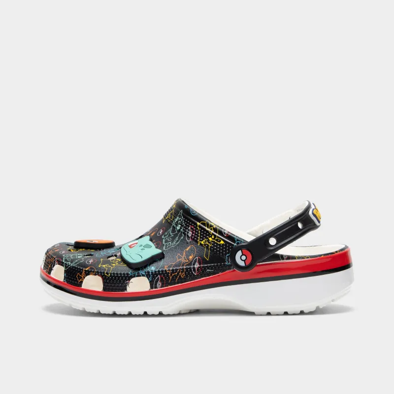 Crocs X Pokemon Black / Red sold by JD Sports