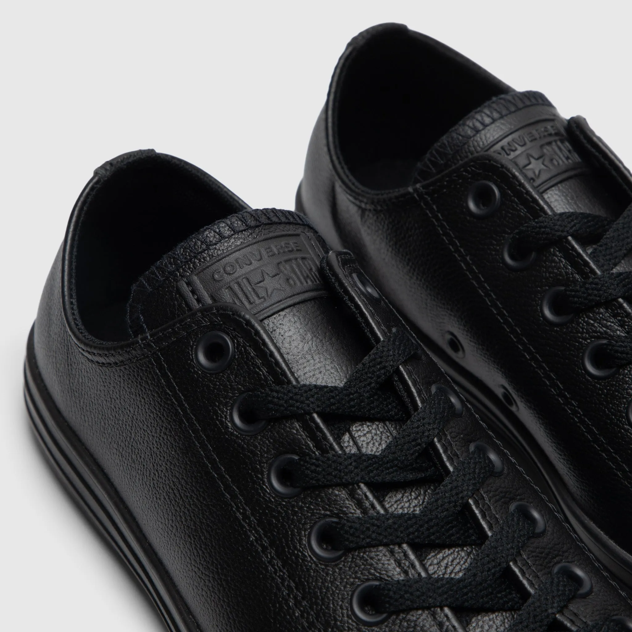 Converse CT All Star Leather Black / Black sold by JD Sports product image thumbnail 3