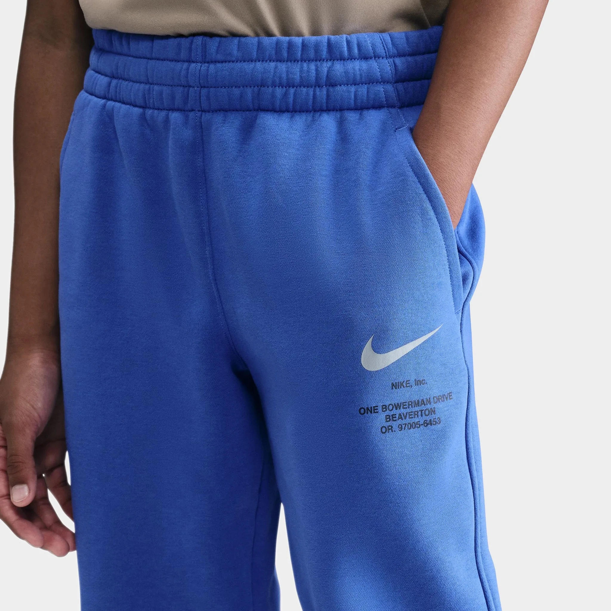 Nike Sportswear Juniors' Athletic Joggers Comet Blue / Smoke Grey sold by JD Sports product image thumbnail 5