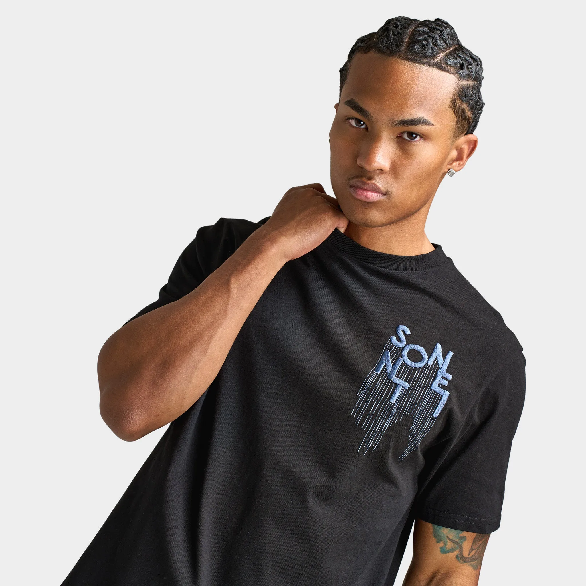 Sonneti Drip Tee / Black sold by JD Sports product image thumbnail 3