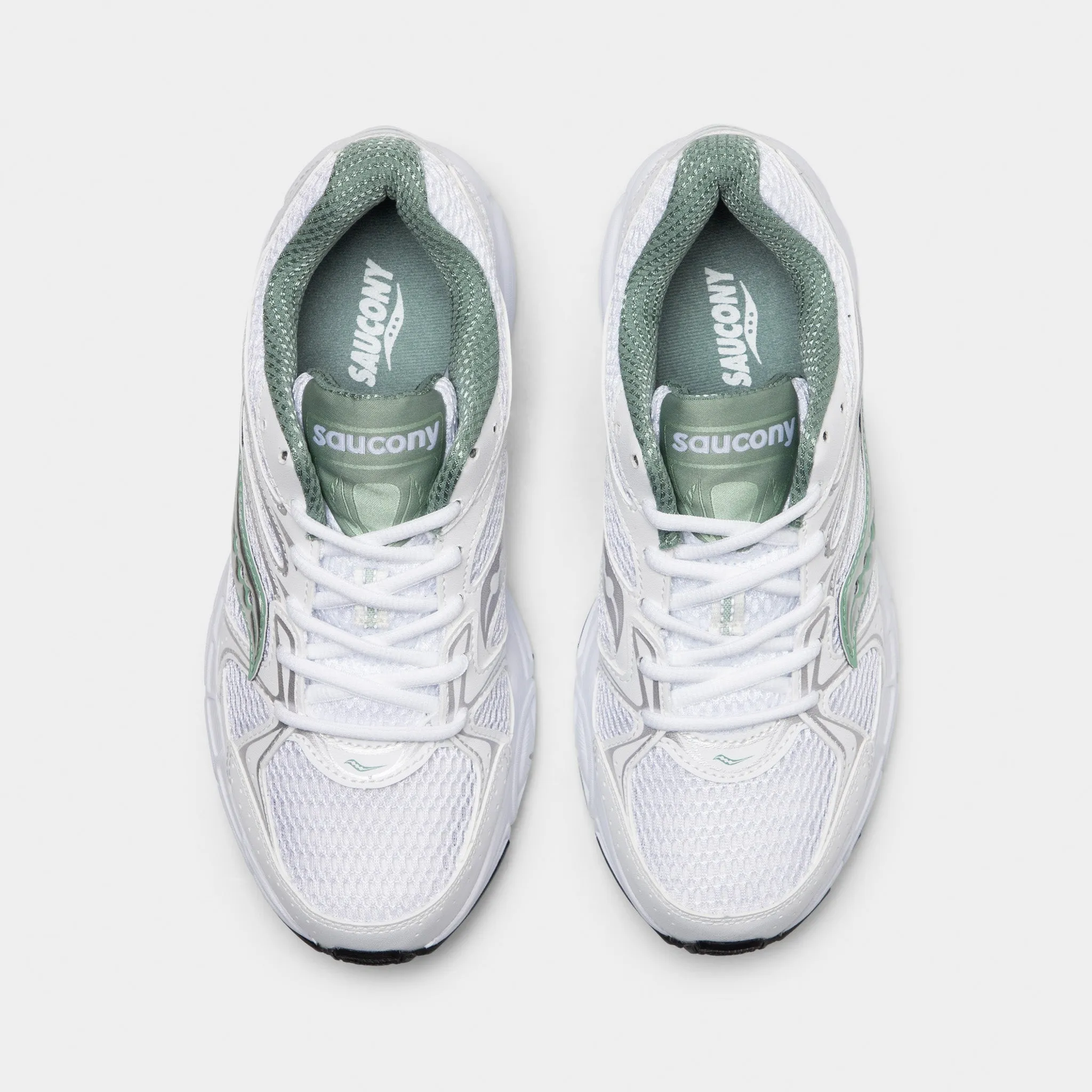 Saucony Women's Ride Millennium White / Sage sold by JD Sports product image thumbnail 5