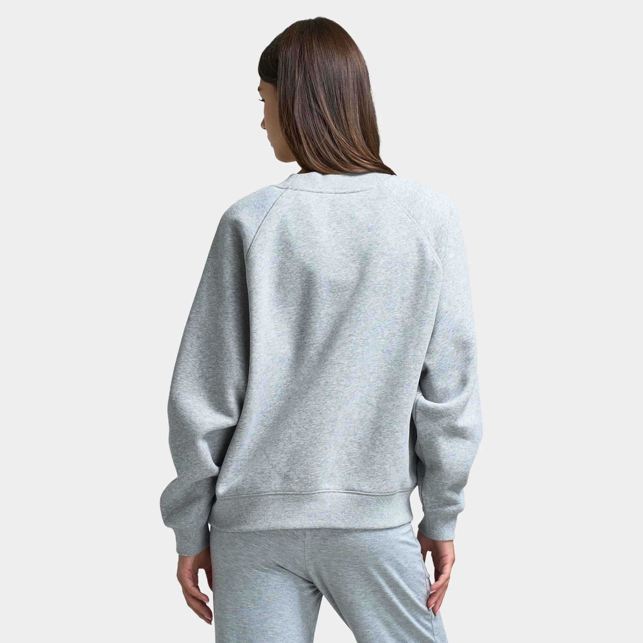 UGG Women's Logo Crewneck / Heather Grey sold by JD Sports product image thumbnail 2