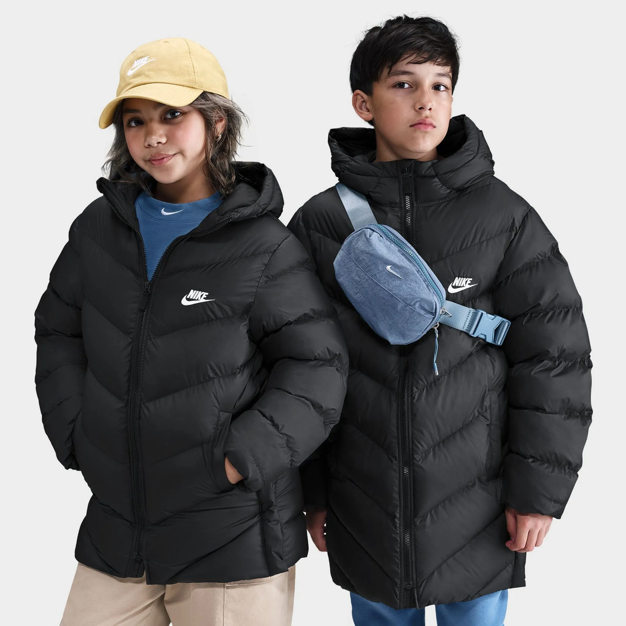 Nike Sportswear Juniors' ADP Therma-FIT Puffer Jacket Black / White sold by JD Sports product image thumbnail 5