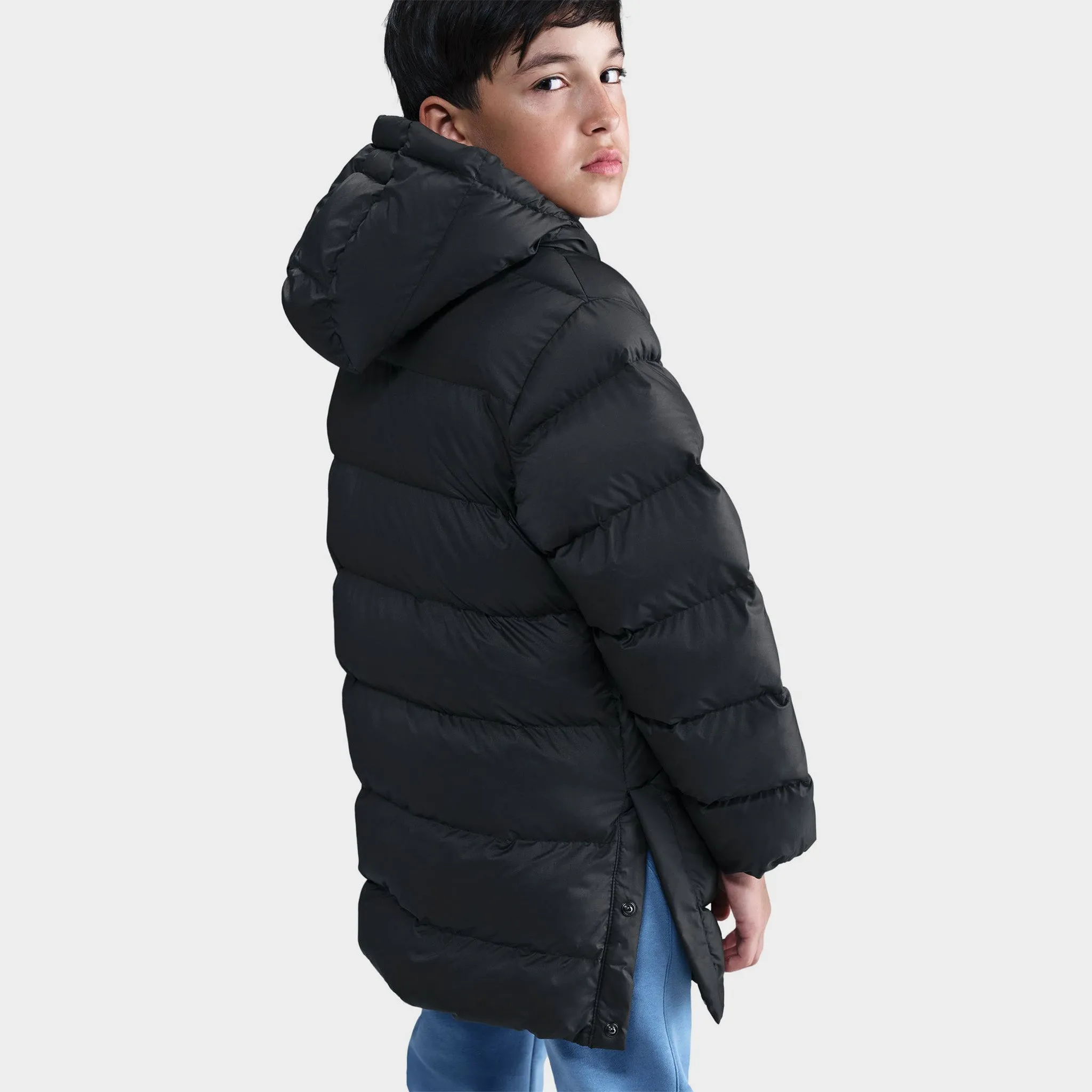 Nike Sportswear Juniors' ADP Therma-FIT Puffer Jacket Black / White sold by JD Sports product image thumbnail 4