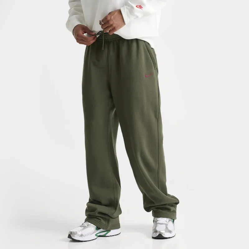 Nike NOCTA CS Cardinal Open Hem Fleece Pants Cargo Khaki / Team Red sold by JD Sports