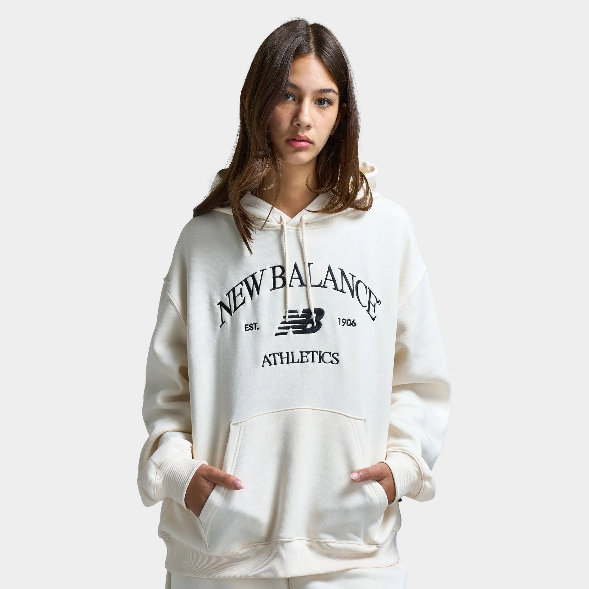 New Balance Women's Athletic Pullover Hoodie / Permafrost sold by JD Sports product image thumbnail 3
