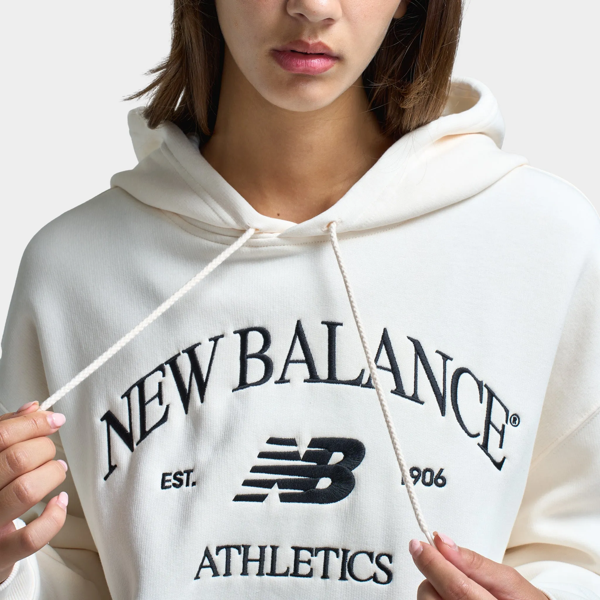 New Balance Women's Athletic Pullover Hoodie / Permafrost sold by JD Sports product image thumbnail 4