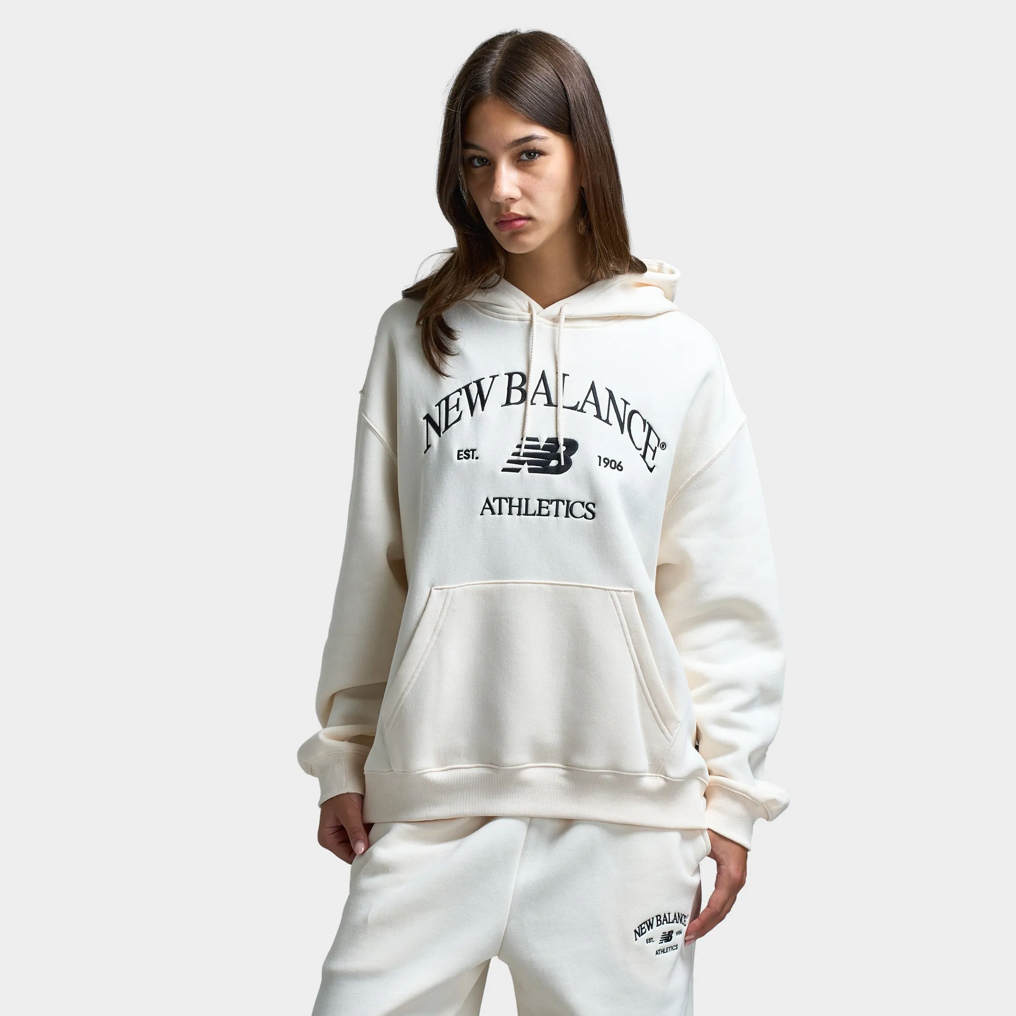 New Balance Women's Athletic Pullover Hoodie / Permafrost sold by JD Sports