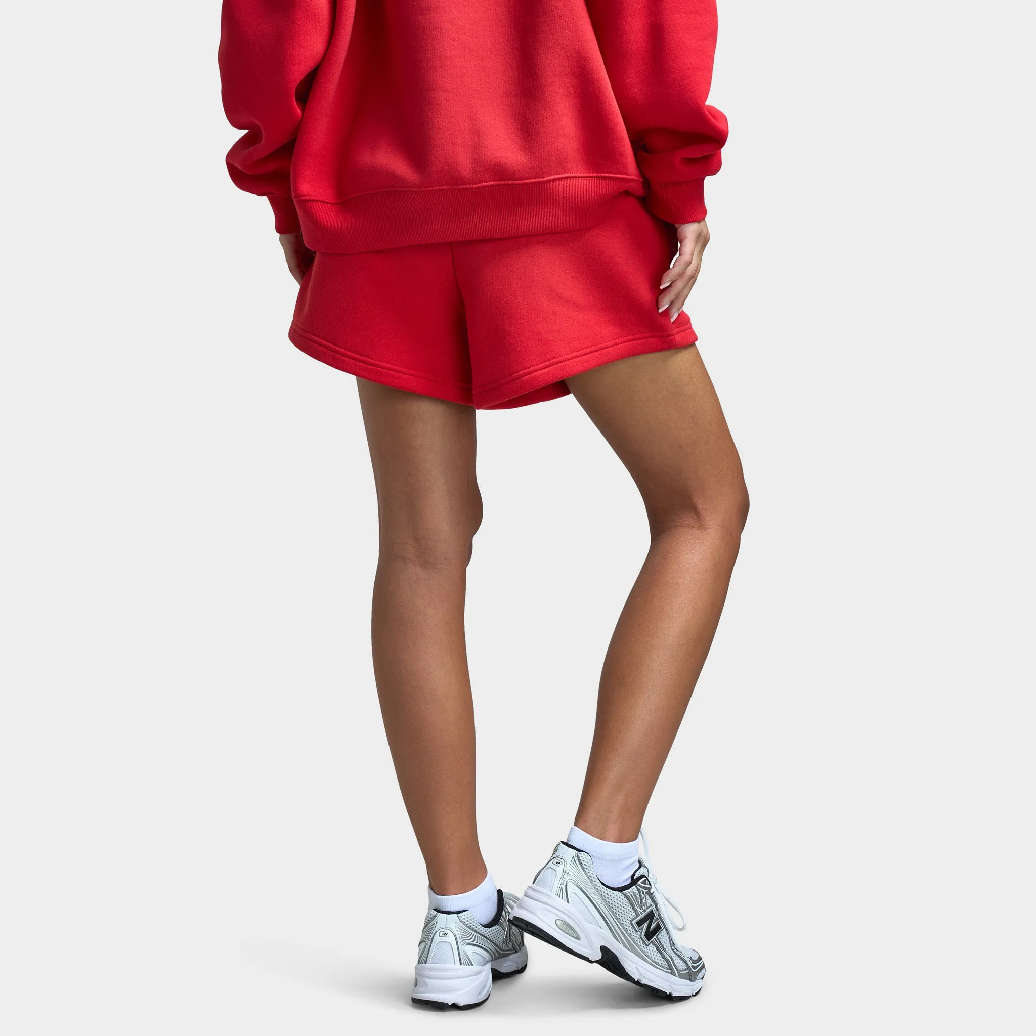 New Balance Women's Athletic Fleece Shorts / Red sold by JD Sports product image thumbnail 2