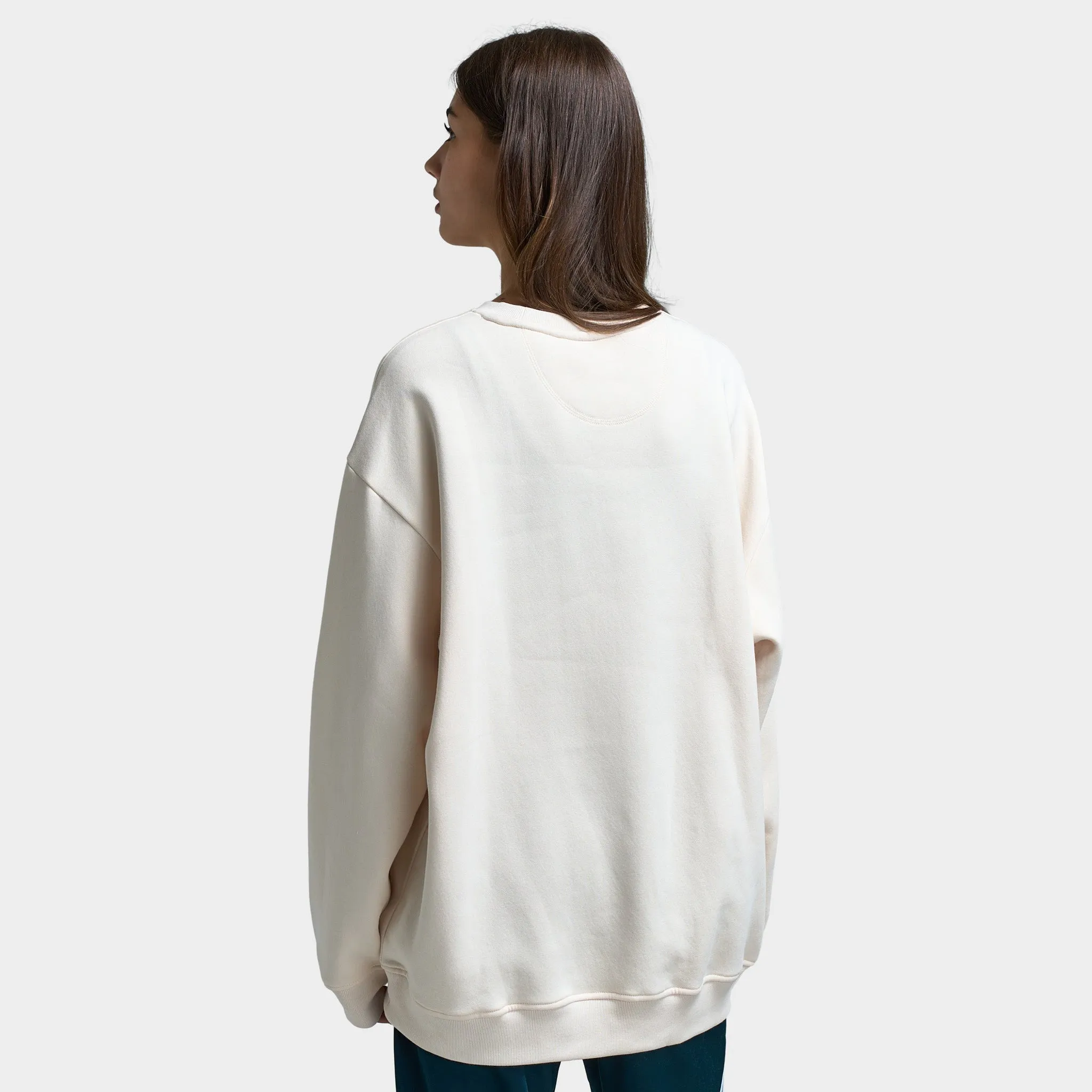 Adidas Women's Oversized Peach Graphic Crew / Wonder White sold by JD Sports product image thumbnail 2