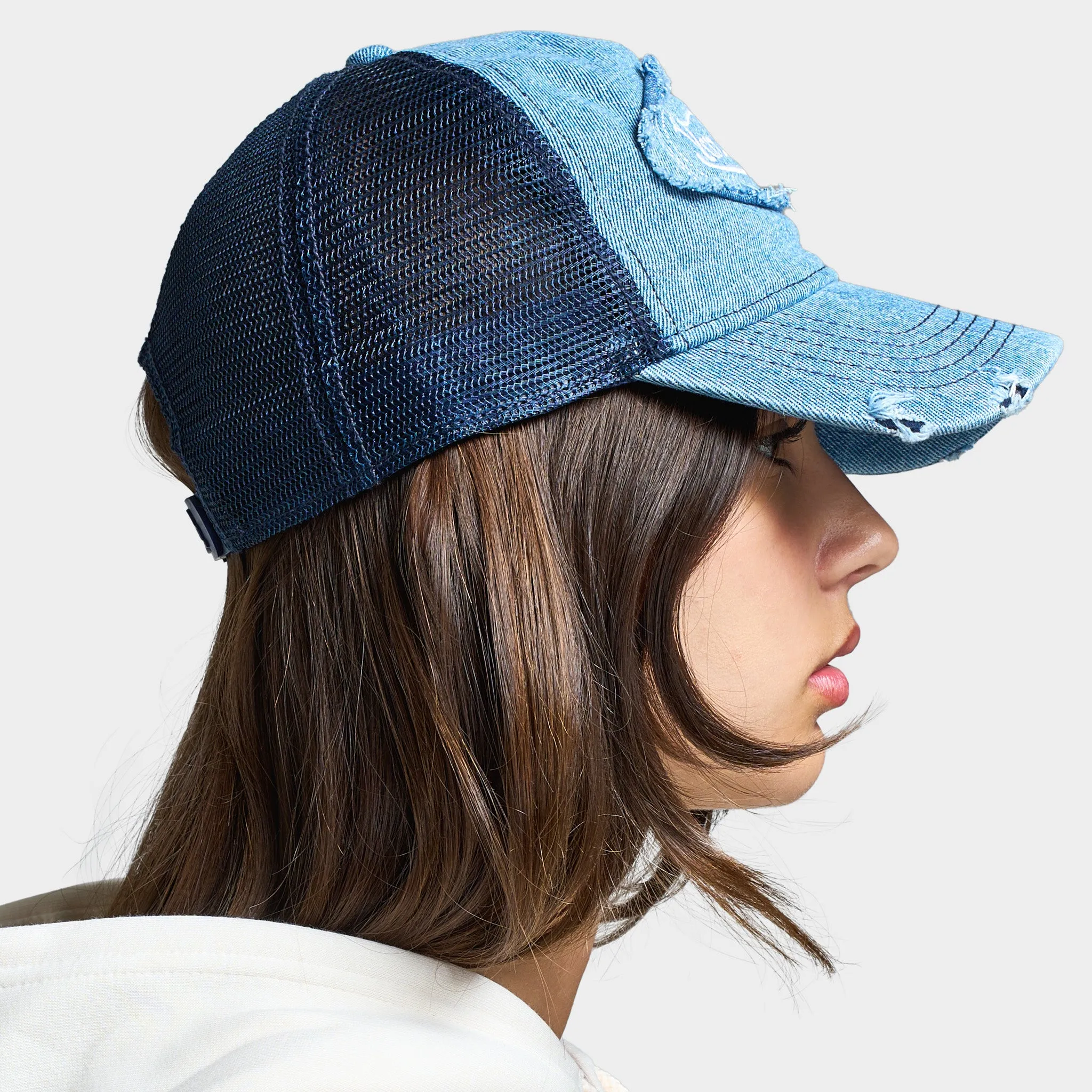 Von Dutch Von Denim Trucker / Blue sold by JD Sports product image thumbnail 4