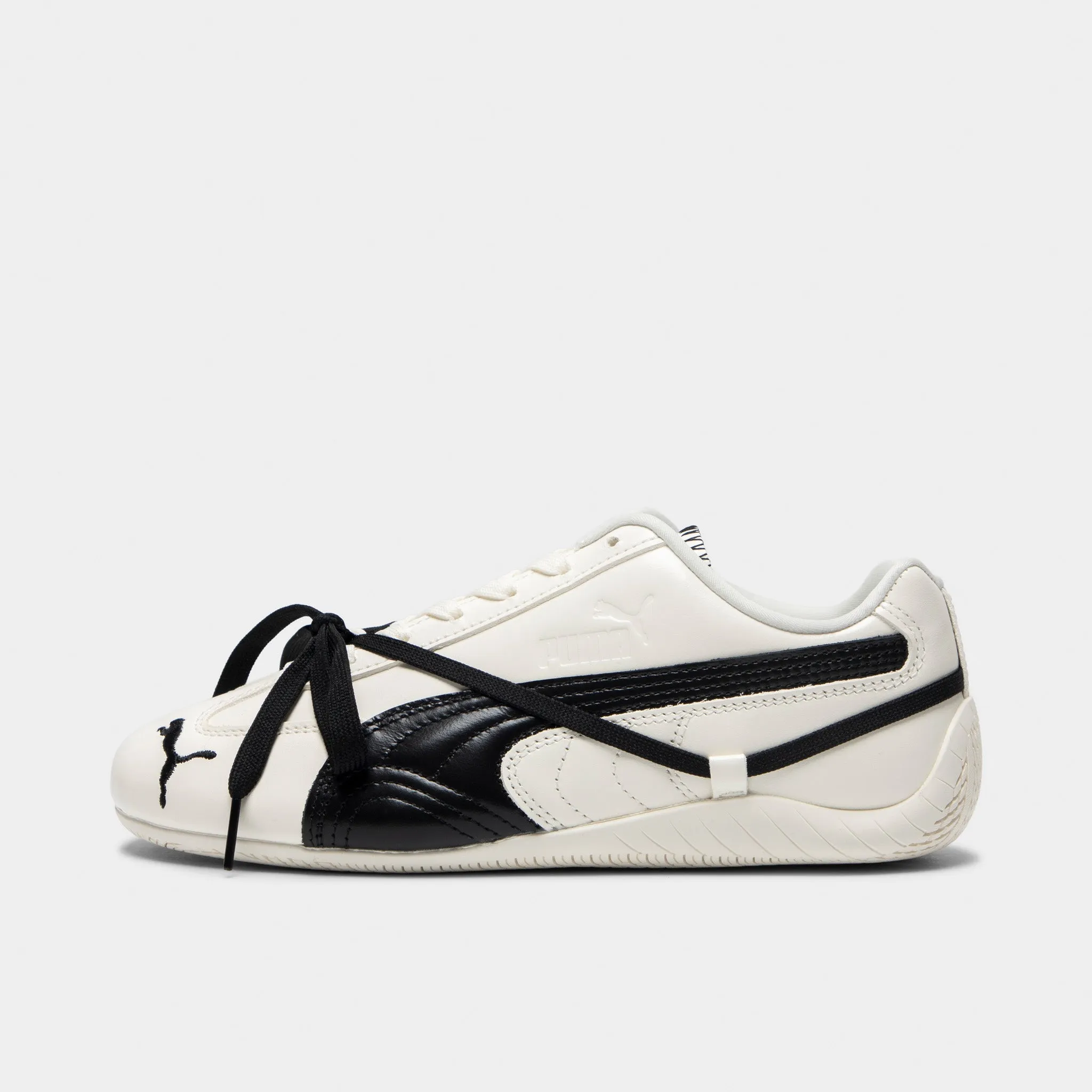 Puma x Rosé Speedcat Leather Warm White / Black sold by JD Sports