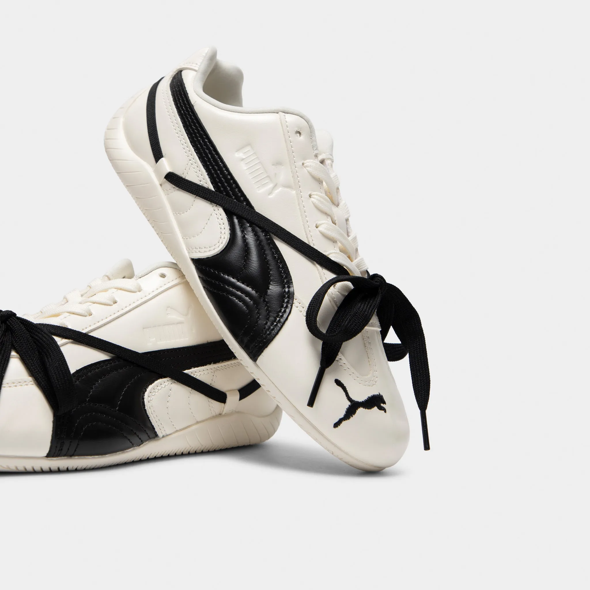 Puma x Rosé Speedcat Leather Warm White / Black sold by JD Sports product image thumbnail 4