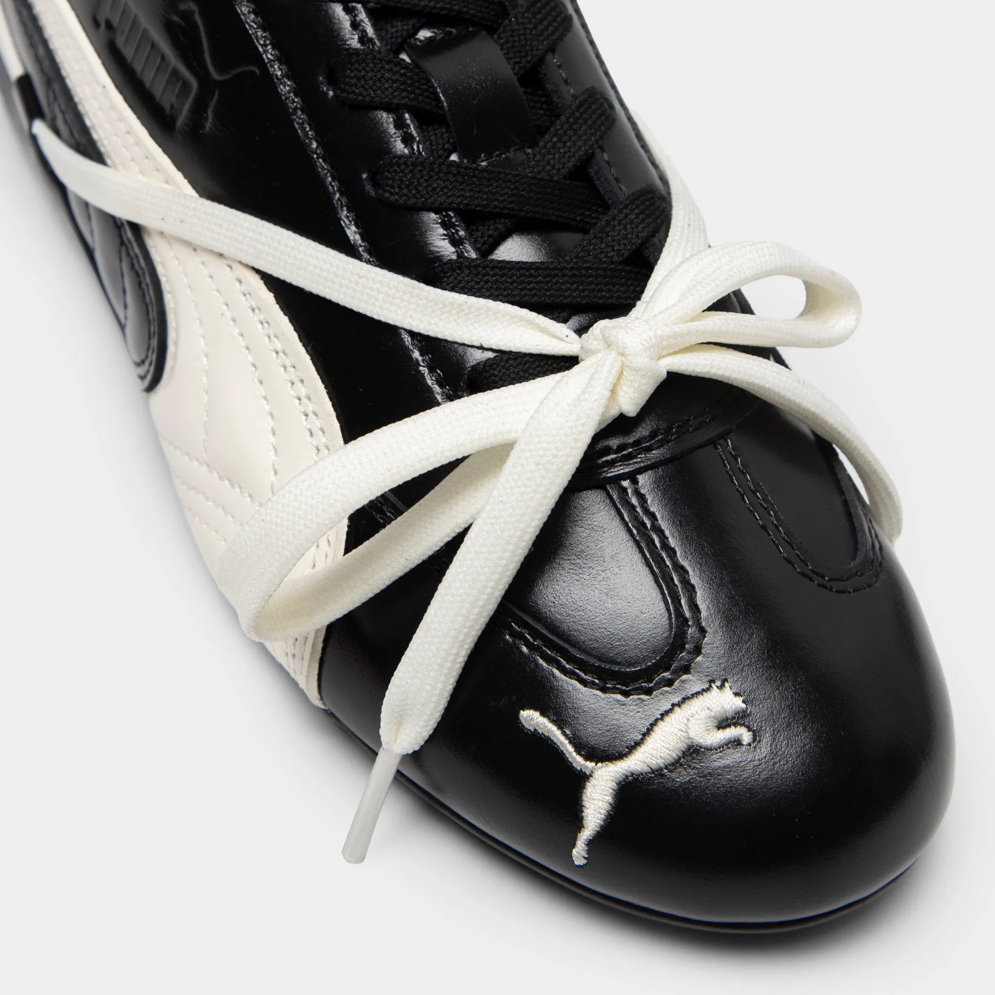 PUMA x Rosé Speedcat Leather Black / Warm White sold by JD Sports product image thumbnail 3