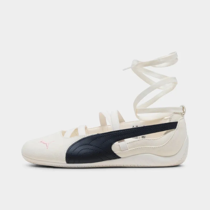 PUMA x Ros� Speedcat Ballet Warm White / Black - Frosty Pink sold by JD Sports