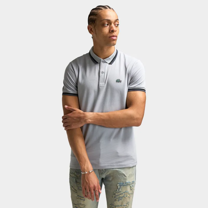 Lacoste Tipped Polo / Elephante Grey sold by JD Sports