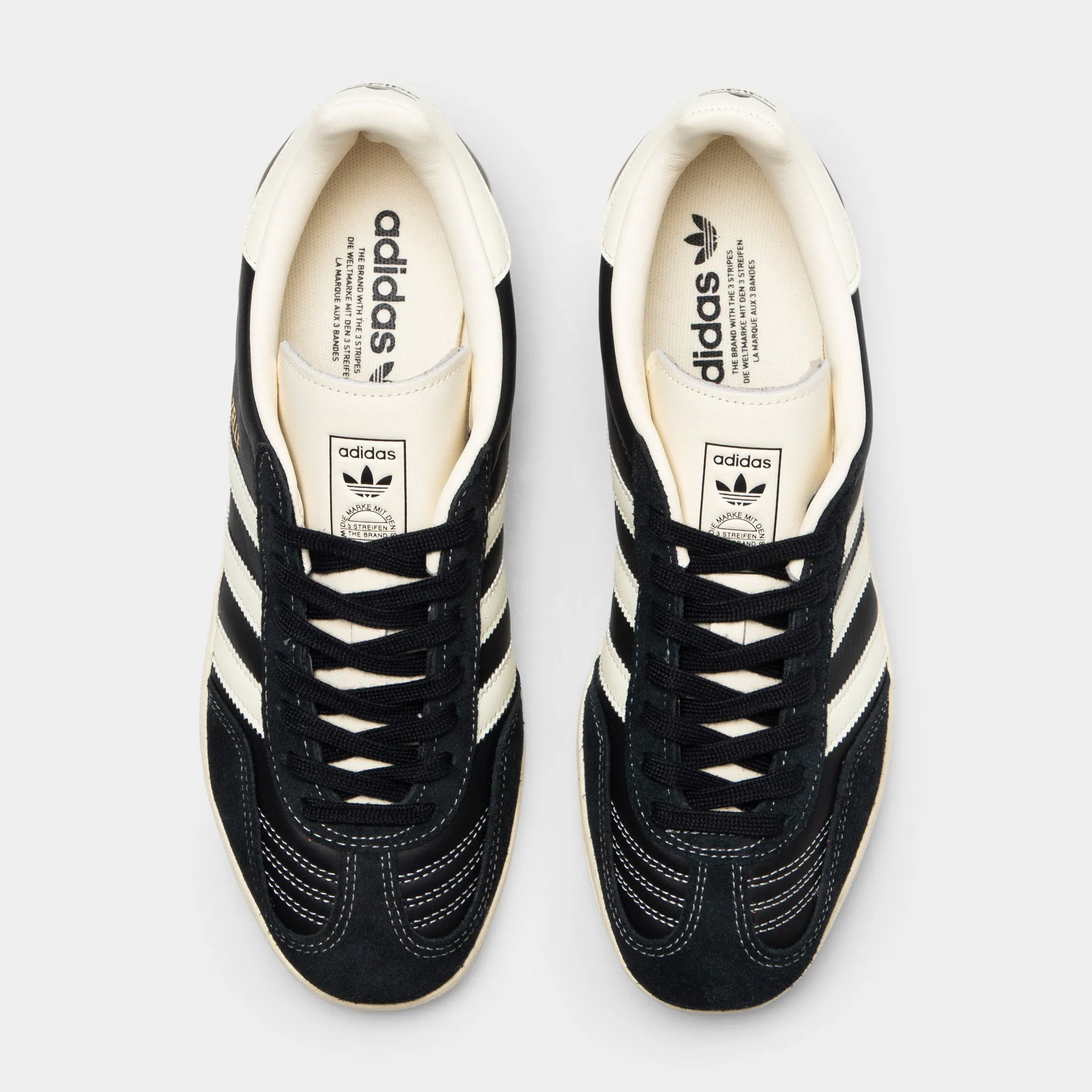 adidas Gazelle Indoor Black / White - Gold sold by JD Sports product image thumbnail 5