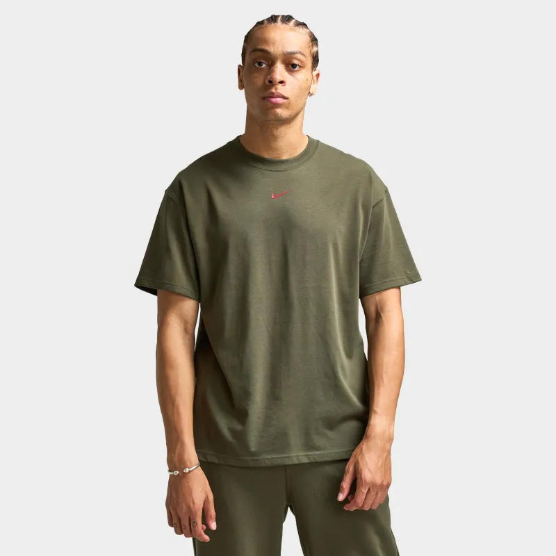 Nike NOCTA CS T-Shirt Cargo Khaki / Team Red sold by JD Sports