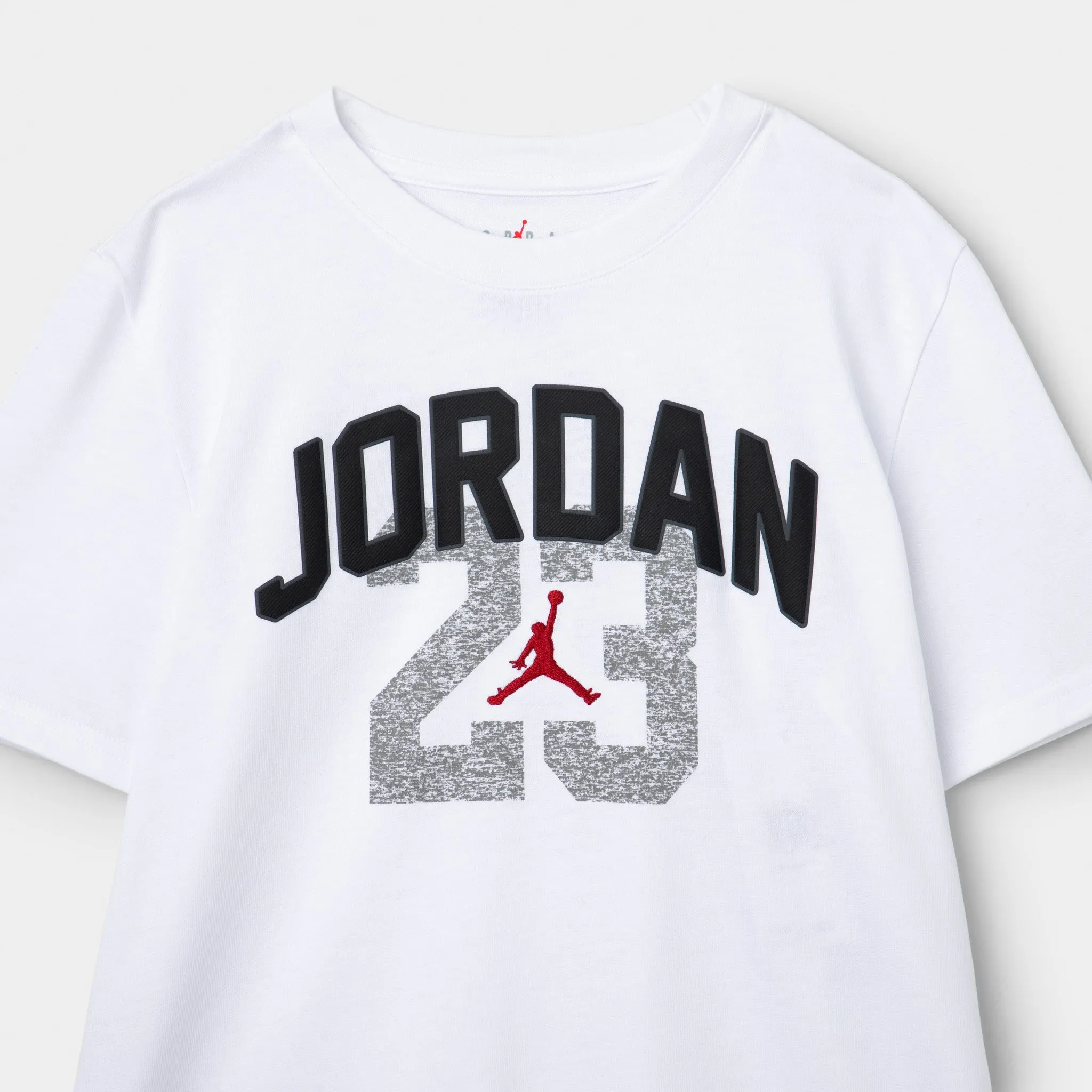 Jordan Juniors' Heritage Arch 23 Tee / White sold by JD Sports product image thumbnail 3