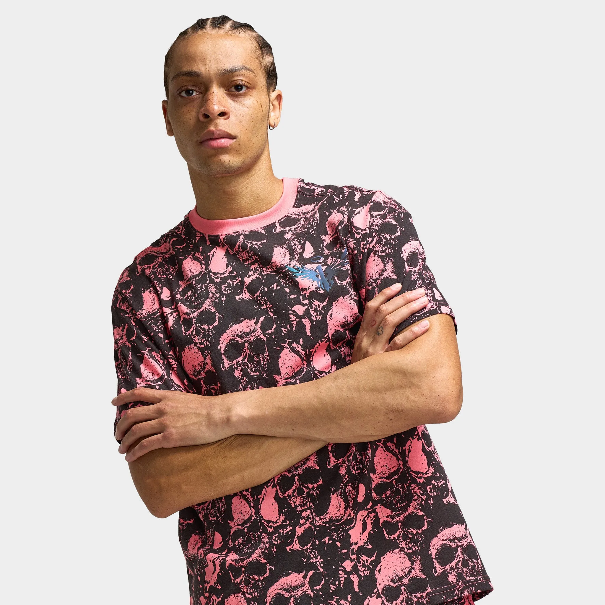 PUMA LaMelo World Tournament Tee Sun Struck / All over Print sold by JD Sports product image thumbnail 3