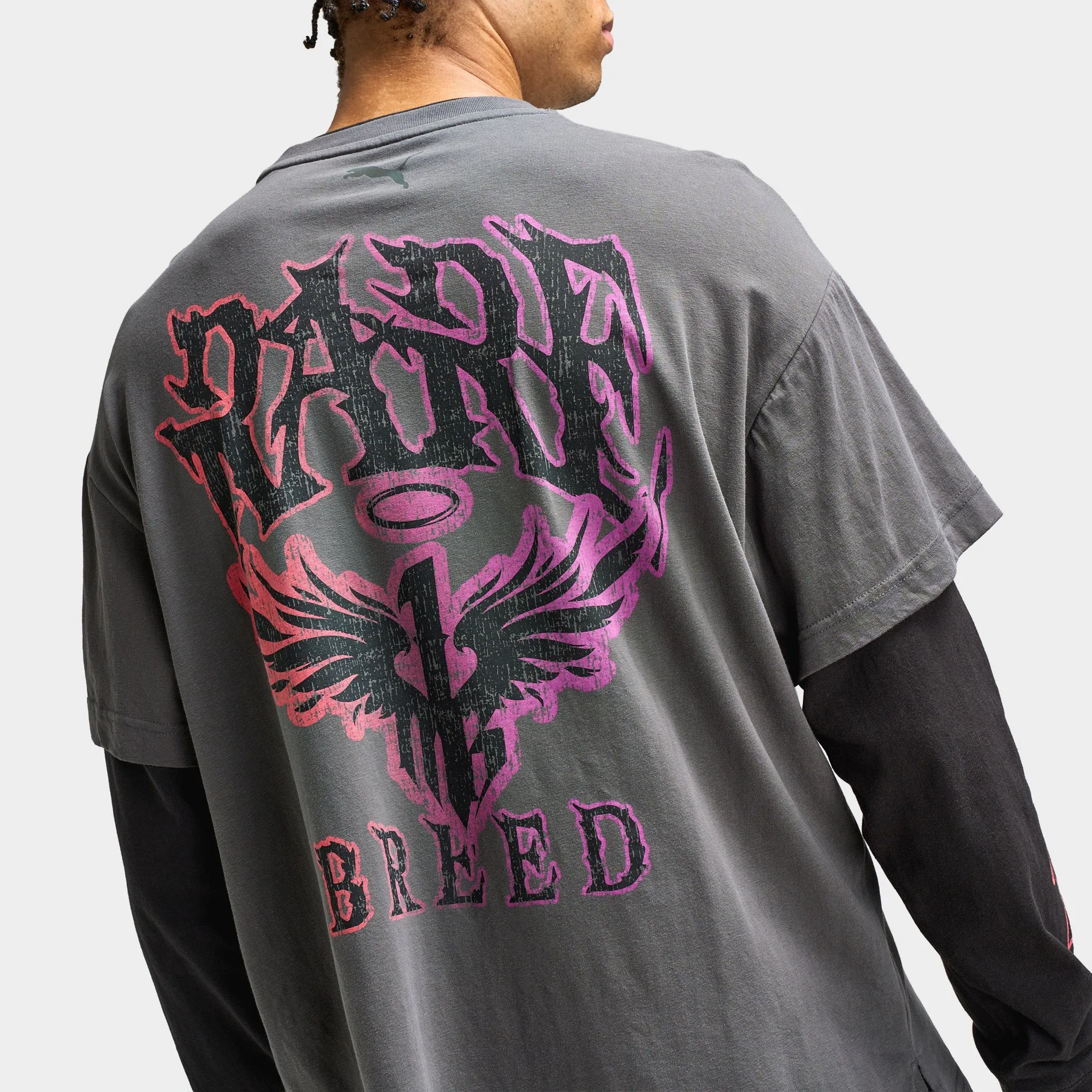 PUMA LaMelo World Tournament Longsleeve Tee / Dusky Gray sold by JD Sports product image thumbnail 4