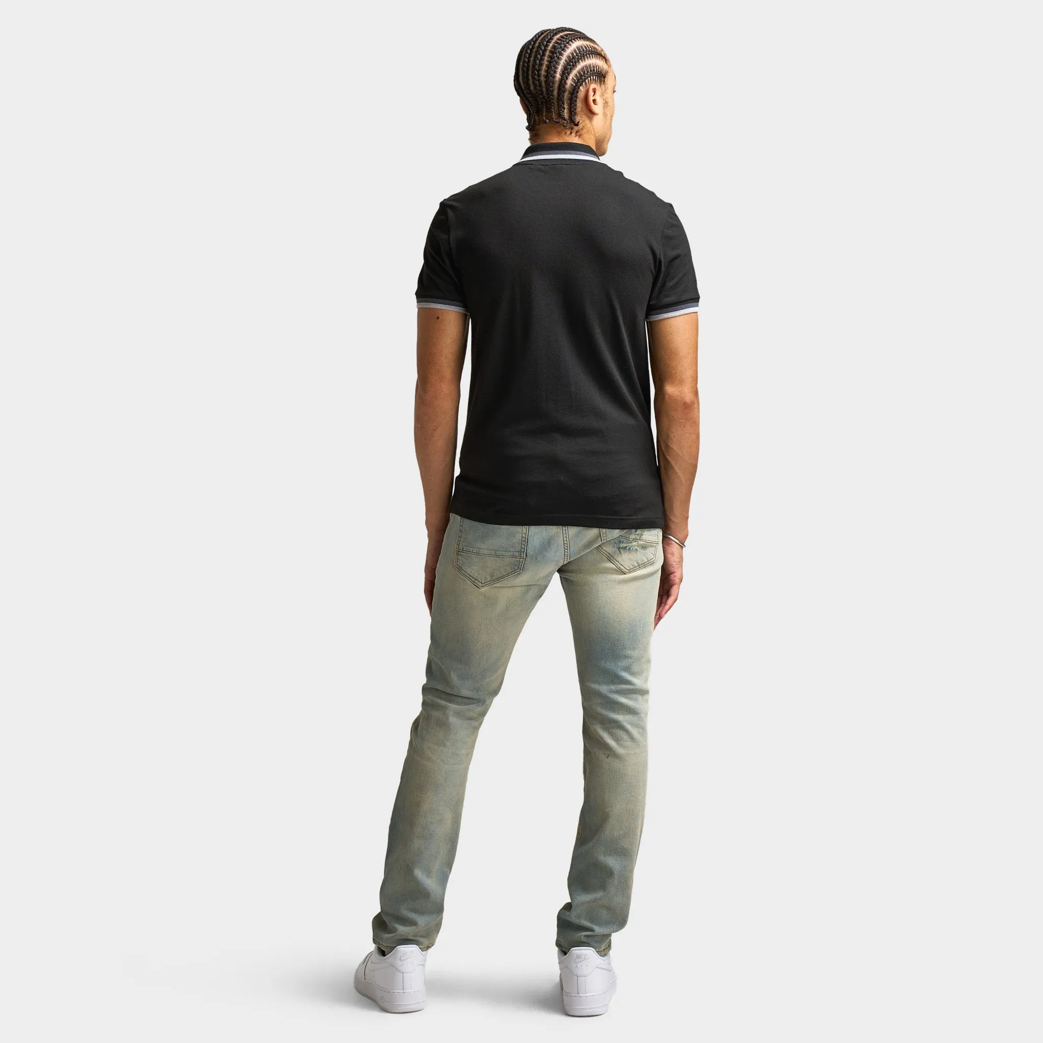 Lacoste Tipped Polo / Black sold by JD Sports product image thumbnail 5