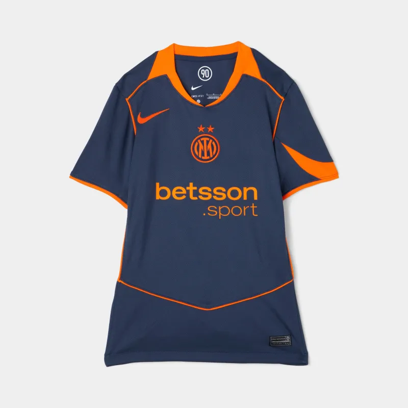 Nike Juniors' Inter 25/26 Jersey Stad 3R Thunder Blue / Safety Orange sold by JD Sports