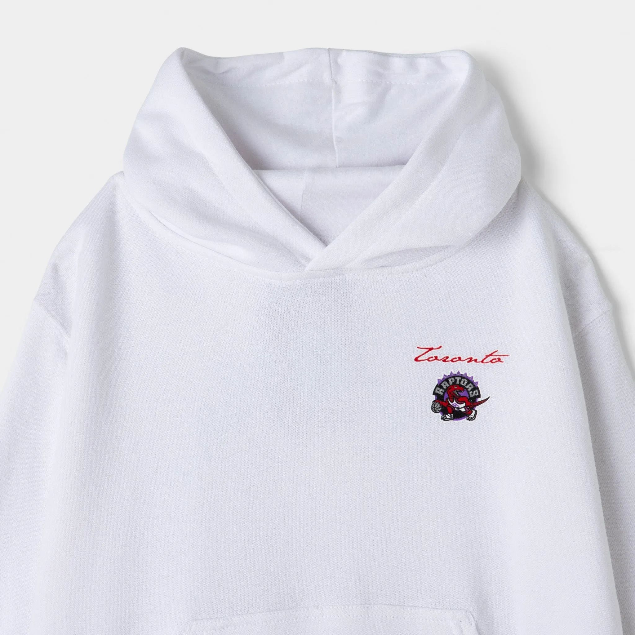 Mitchell & Ness Juniors' Tattoo Style Graphic Hoodie / White sold by JD Sports product image thumbnail 3