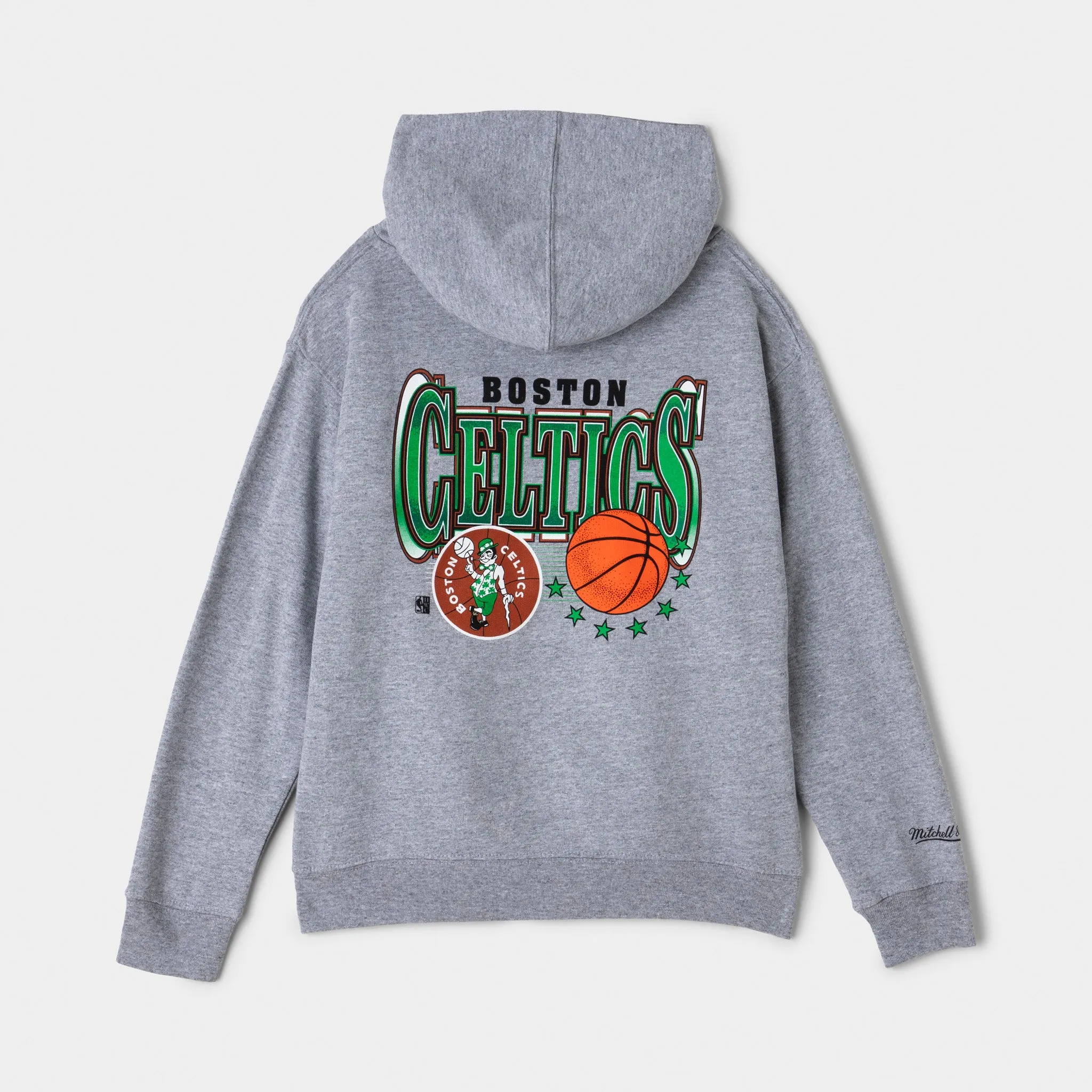 Mitchell & Ness Juniors' Slam Fleece Hoodie / Grey sold by JD Sports