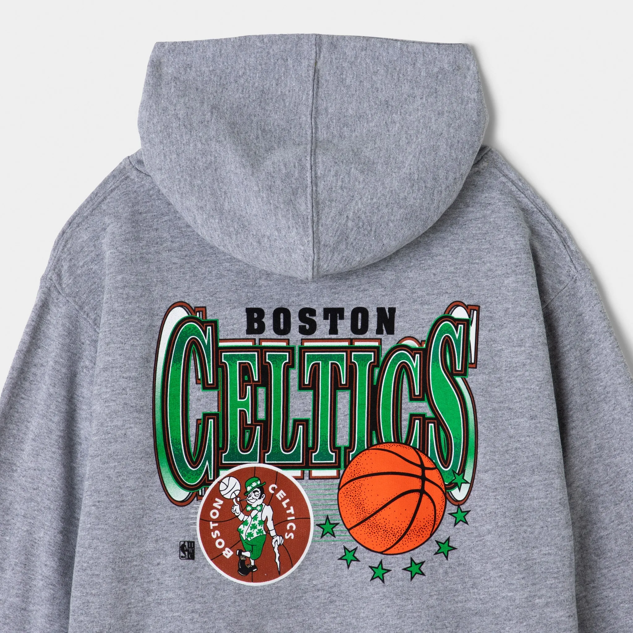 Mitchell & Ness Juniors' Slam Fleece Hoodie / Grey sold by JD Sports product image thumbnail 4