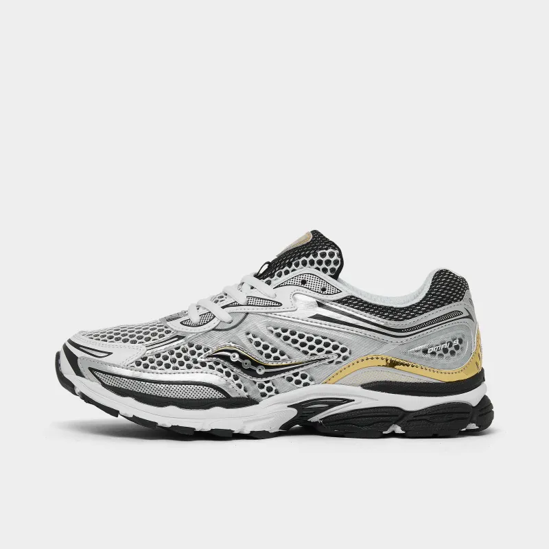 Saucony Juniors' Omni 9 White / Gold - Silver sold by JD Sports