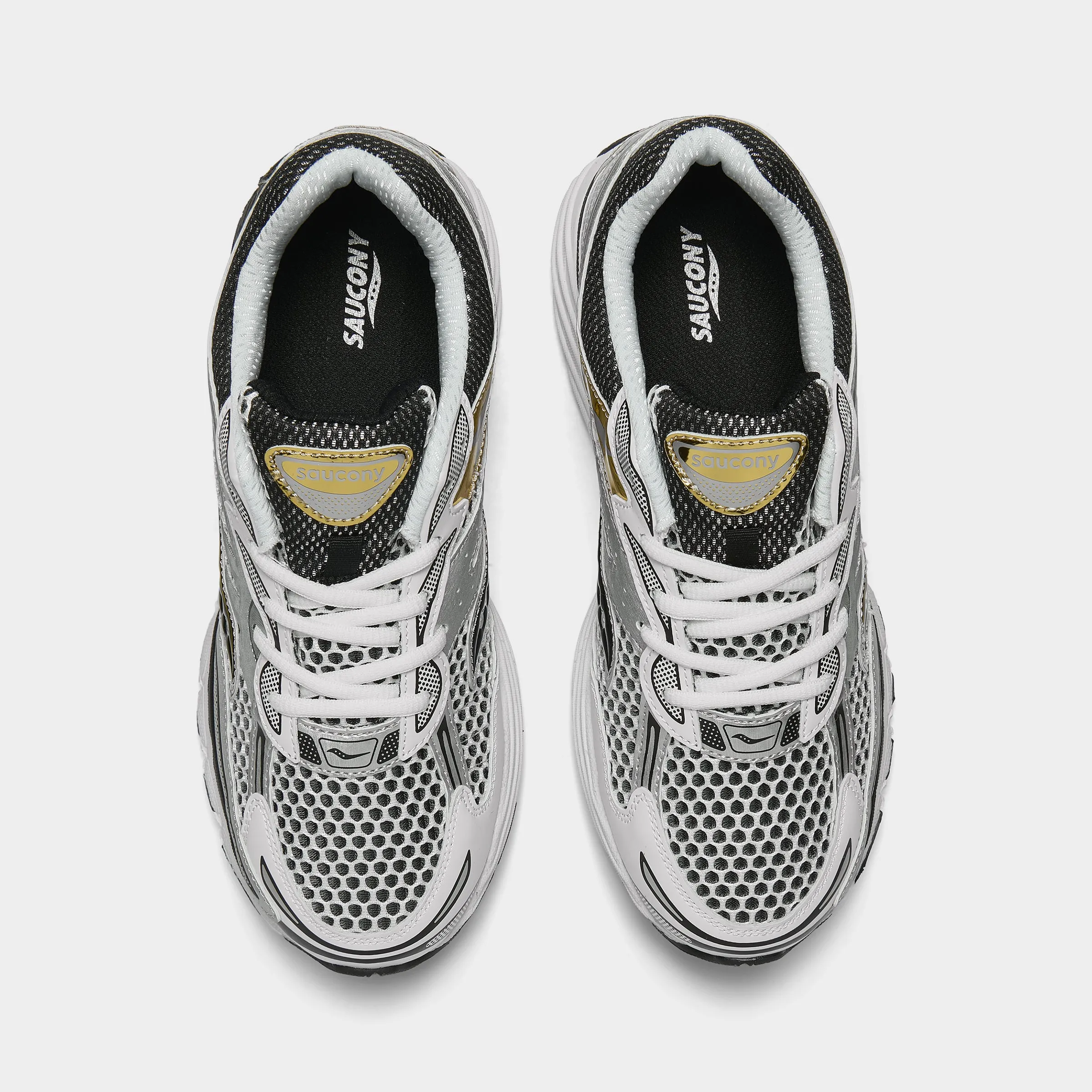 Saucony Juniors' Omni 9 White / Gold - Silver sold by JD Sports product image thumbnail 5