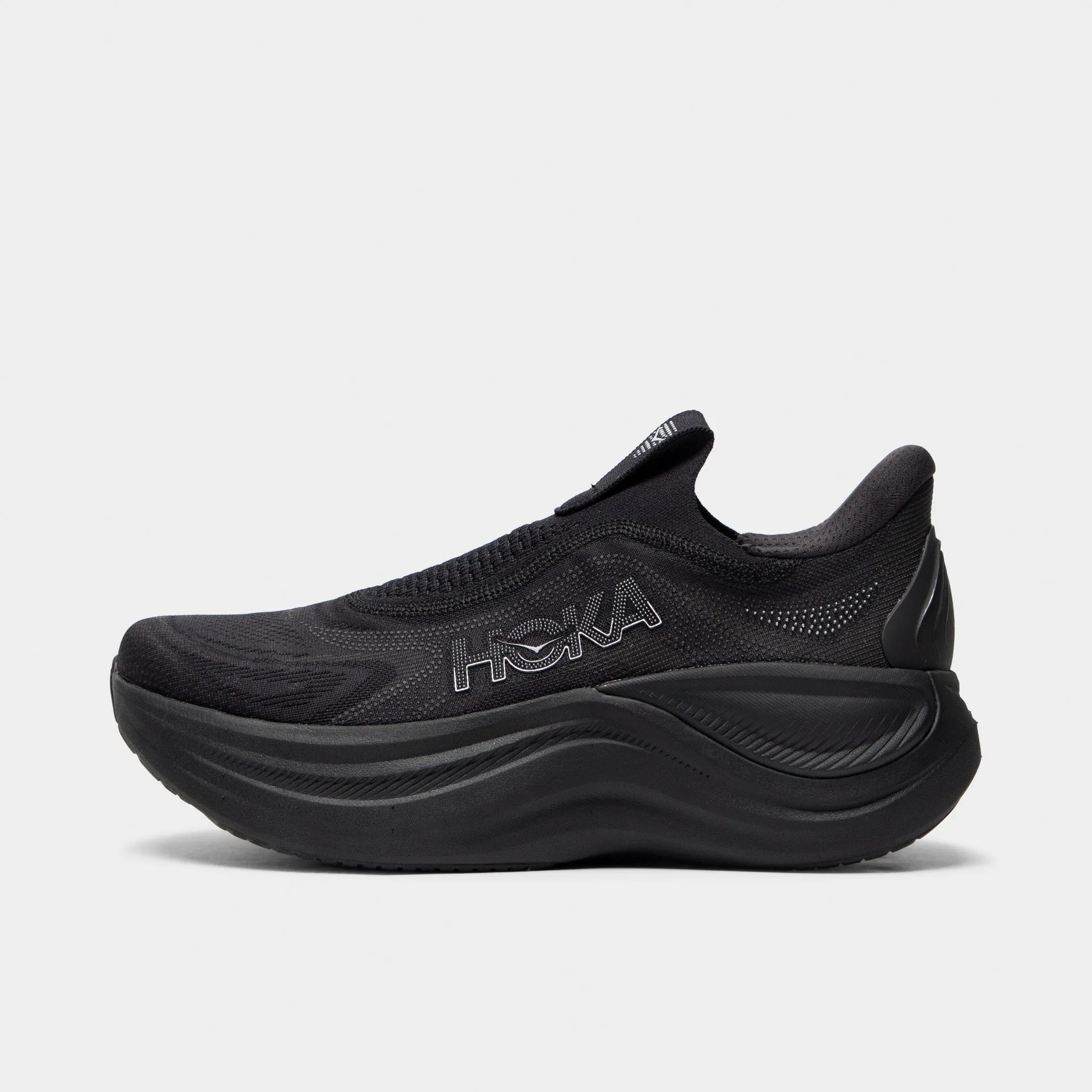 Hoka Skyward Laceless Black / Black sold by JD Sports