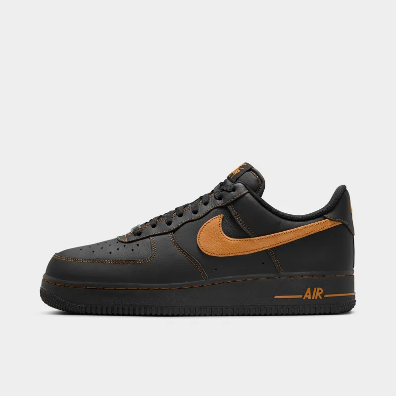 Nike Air Force 1 '07 LV8 Black / Desert Ochre sold by JD Sports