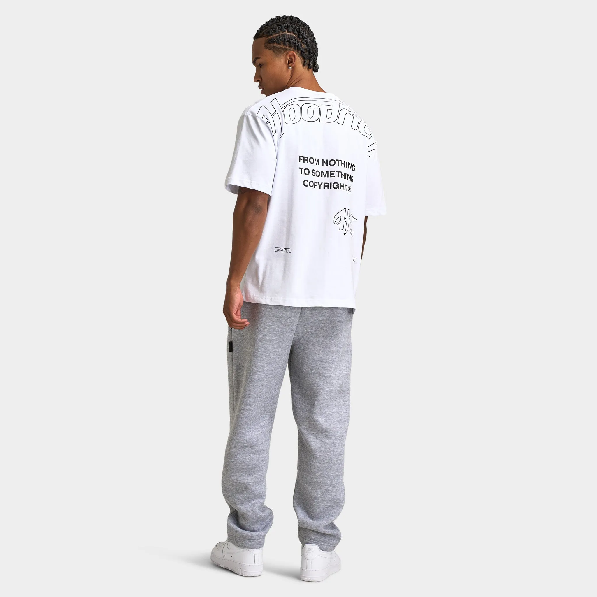 Hoodrich Galaxy Oversized T-shirt White / Black - Lava Smoke sold by JD Sports product image thumbnail 5