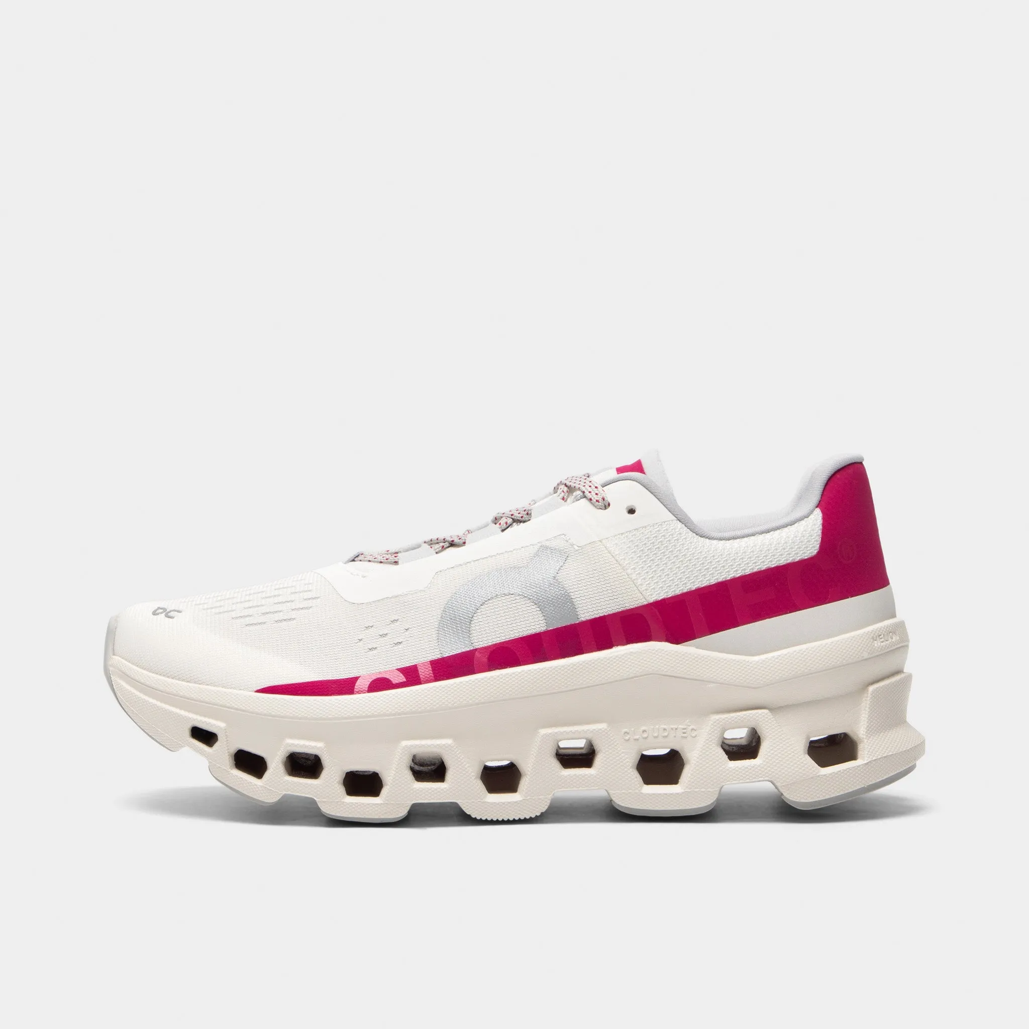 On Women's Cloudmonster Ivory / Grenadine sold by JD Sports