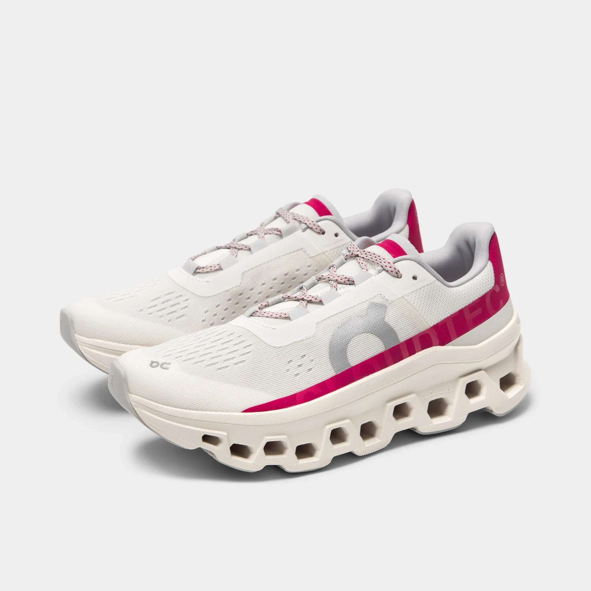 On Women's Cloudmonster Ivory / Grenadine sold by JD Sports product image thumbnail 2