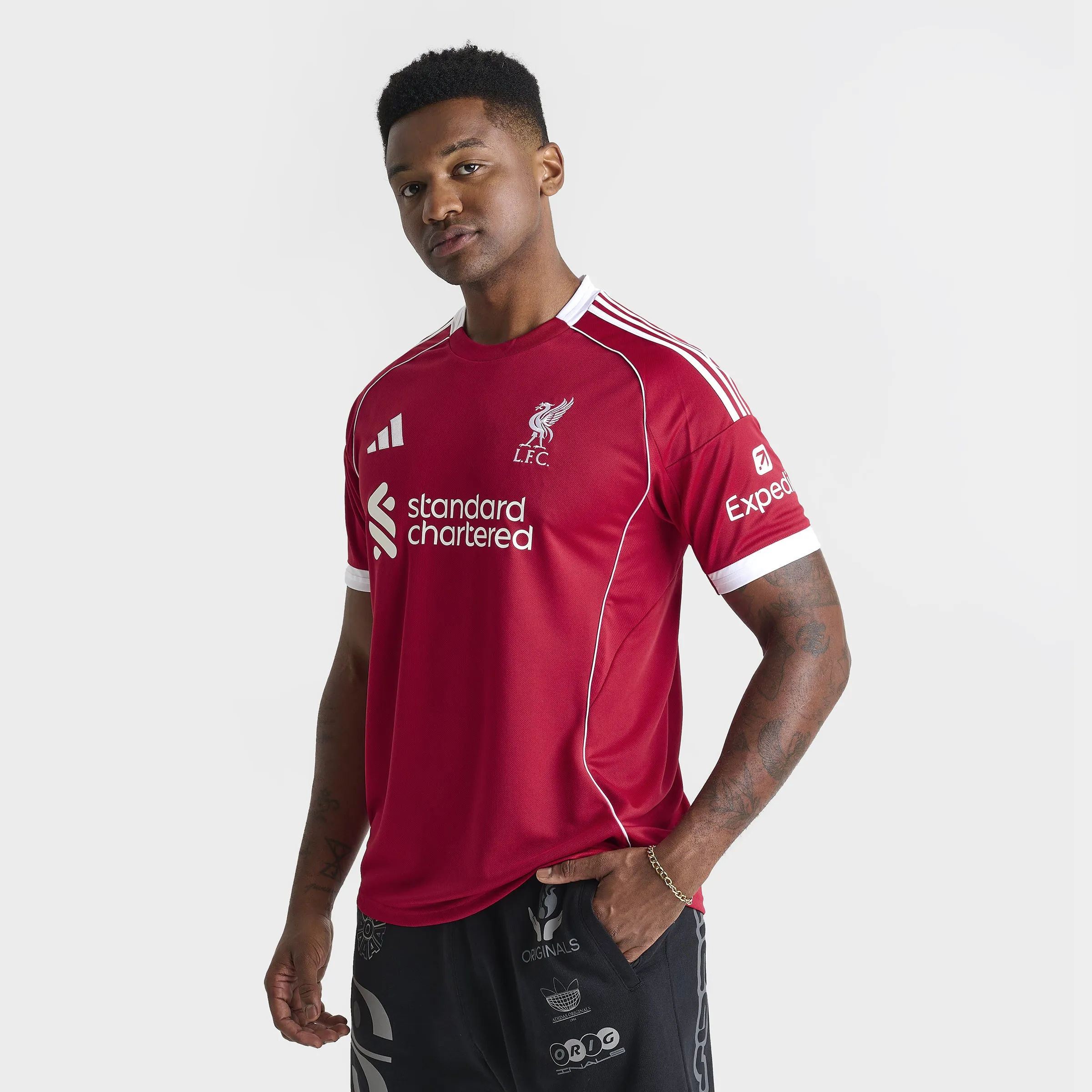 adidas Liverpool 25/26 Home Jersey / Red sold by JD Sports product image thumbnail 3
