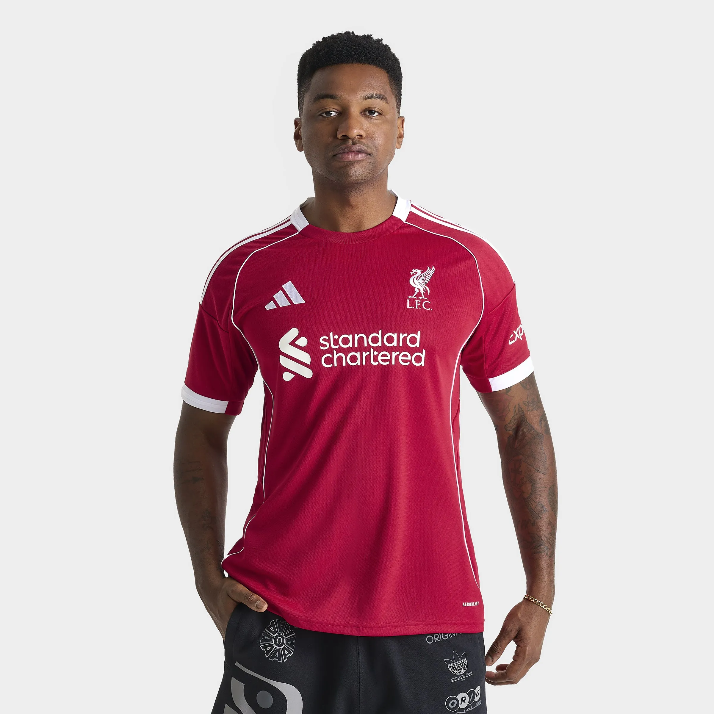 adidas Liverpool 25/26 Home Jersey / Red sold by JD Sports
