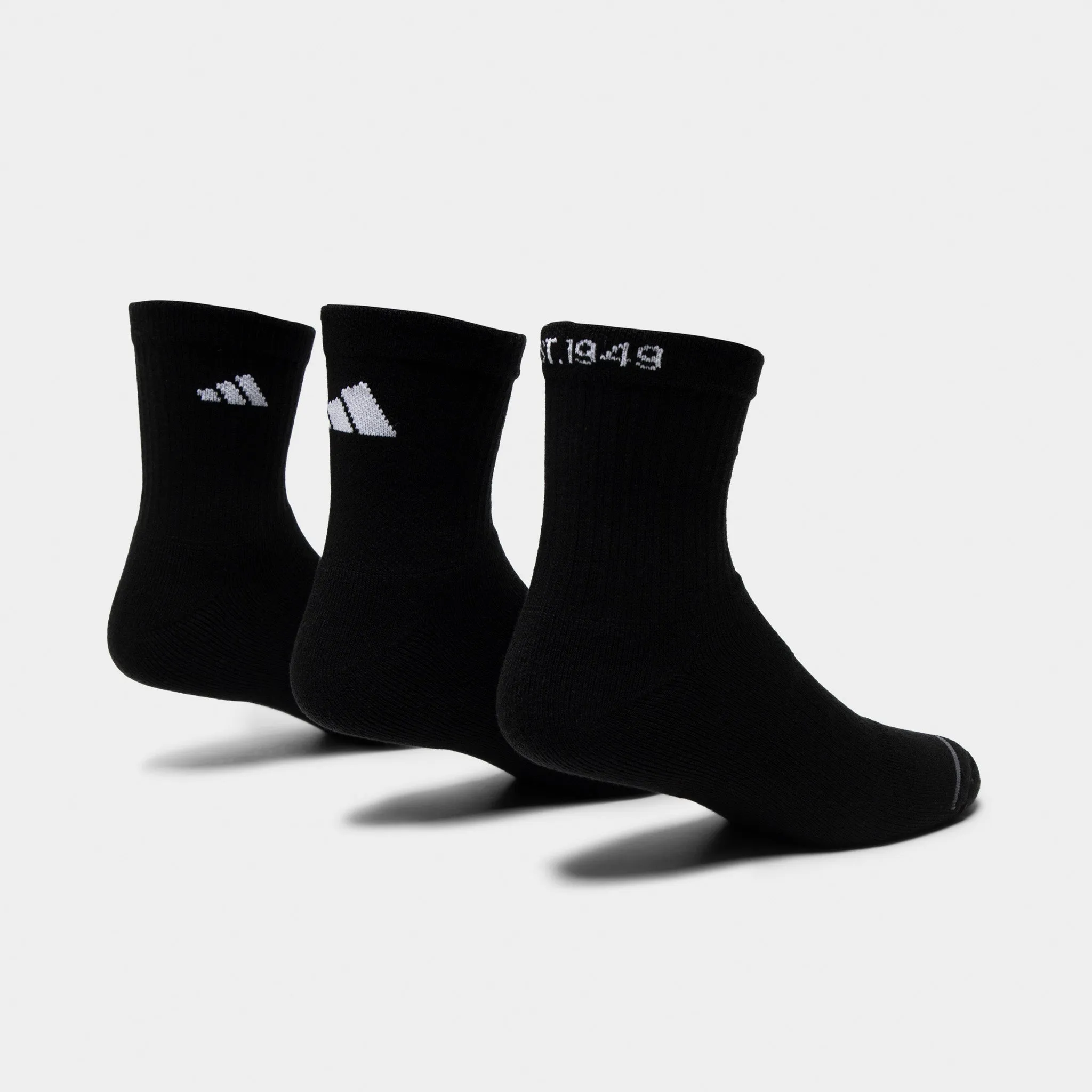 adidas Men's Cushioned Sport 2.0 High QTR Socks (3P)/ White sold by JD Sports product image thumbnail 2