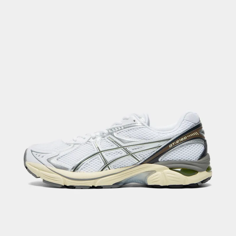 ASICS GT-2160 White / Brown-  Silver sold by JD Sports