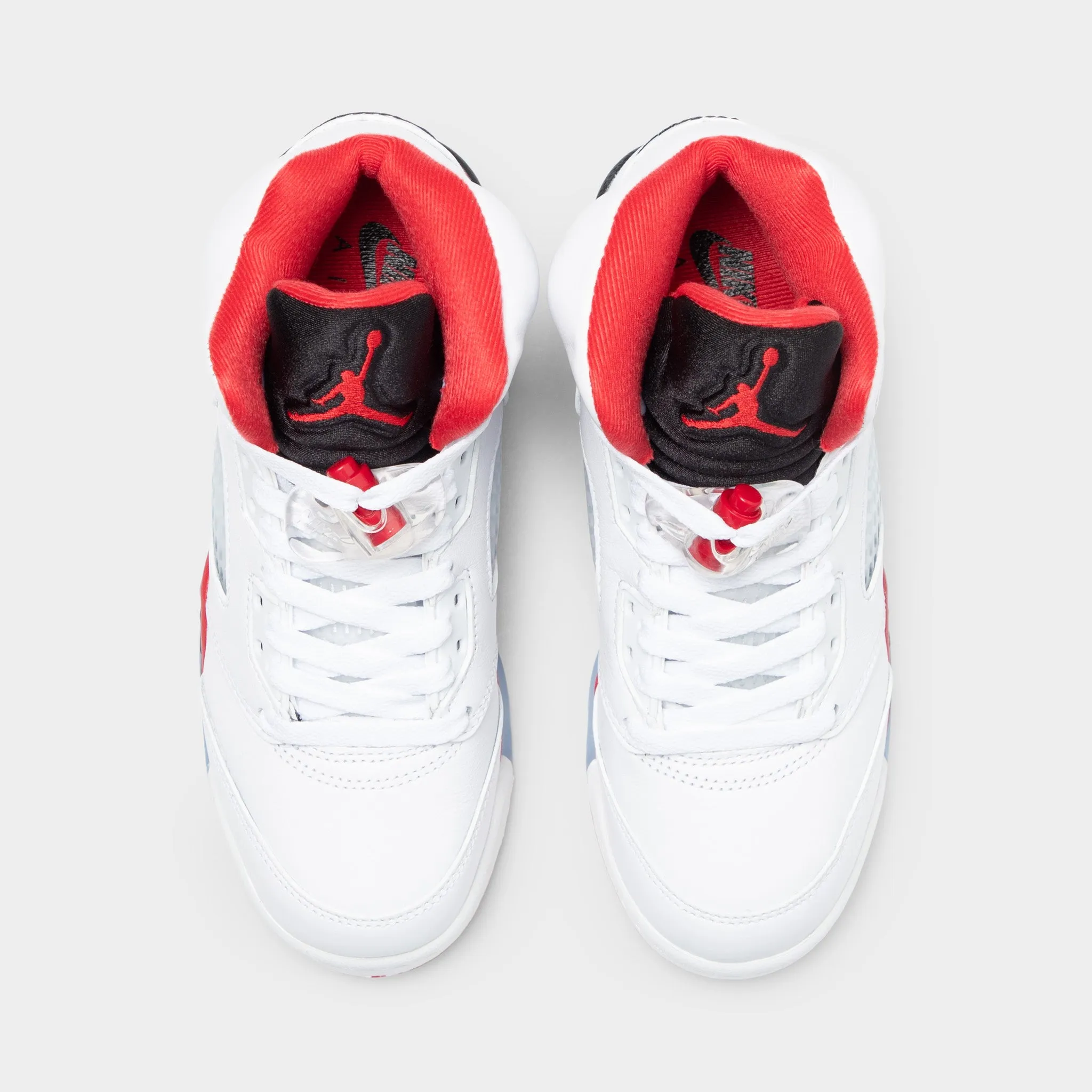 Jordan 5 Retro GS White / Fire Red - Black sold by JD Sports product image thumbnail 5