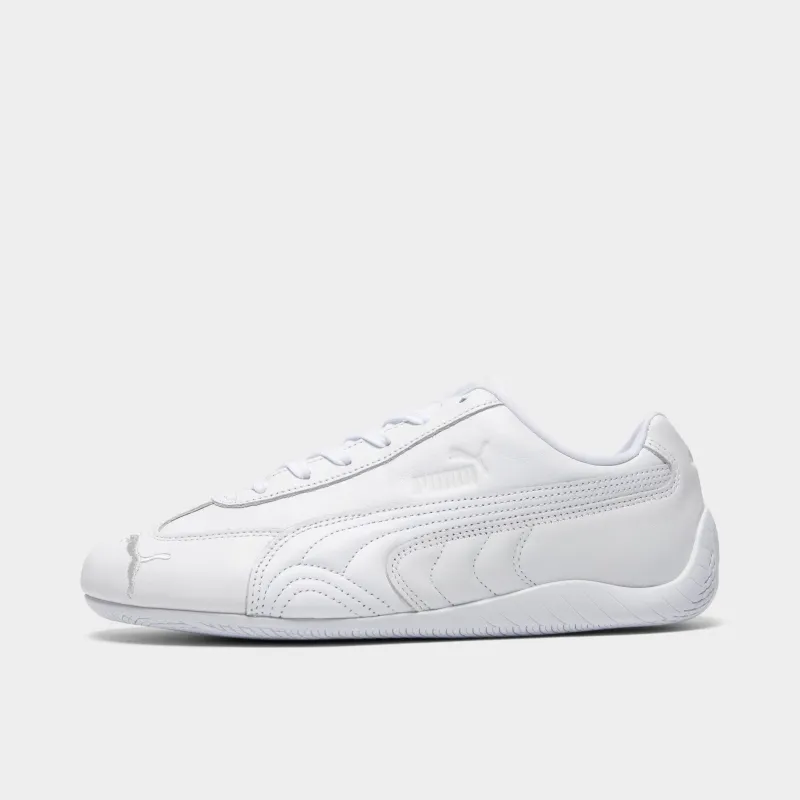 PUMA Speedcat Leather White / Black sold by JD Sports