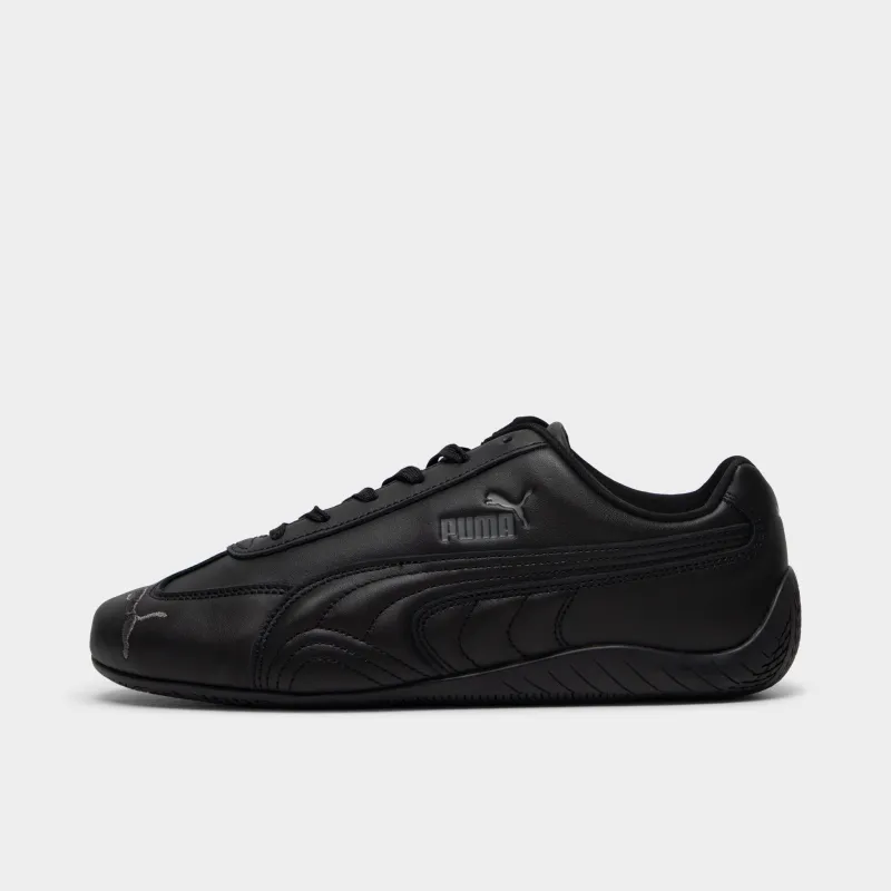 PUMA Speedcat Leather Black / Black sold by JD Sports